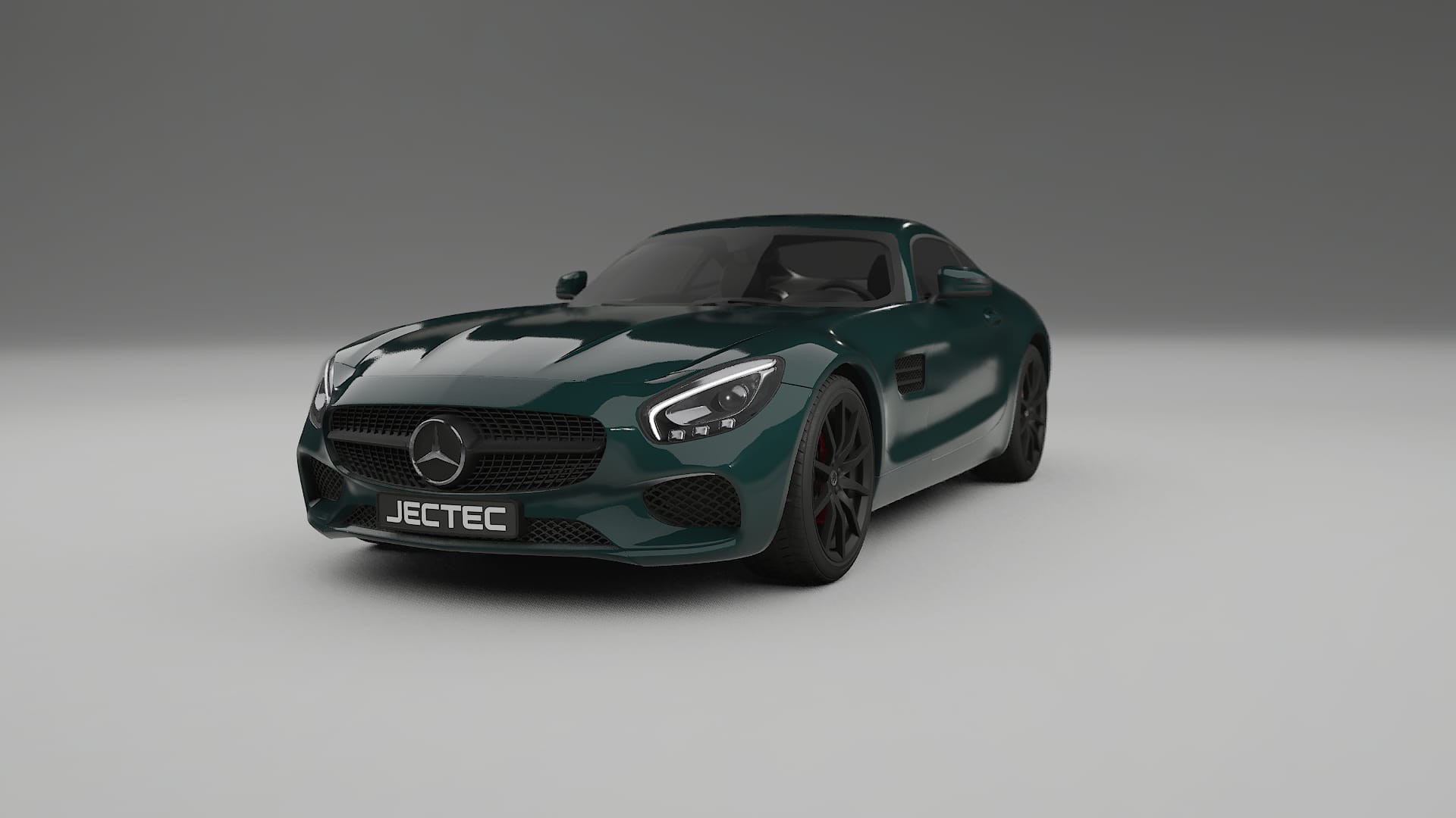 Mercedes AMG GT C190 Coupe TPU Lackskyddsfilm | INFERNO Färgskiftande PPF – Komplett Förskuret Kit