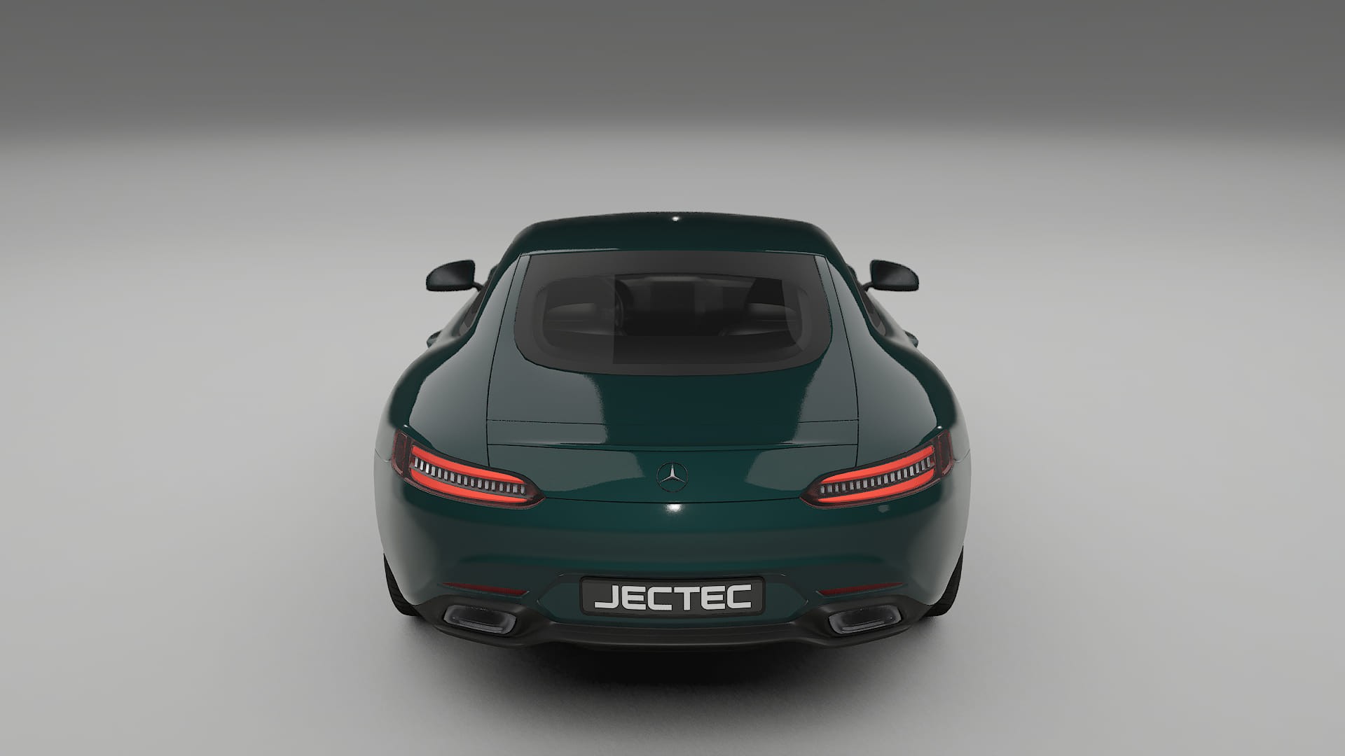 Mercedes AMG GT C190 Coupe TPU Lackskyddsfilm | INFERNO Färgskiftande PPF – Komplett Förskuret Kit