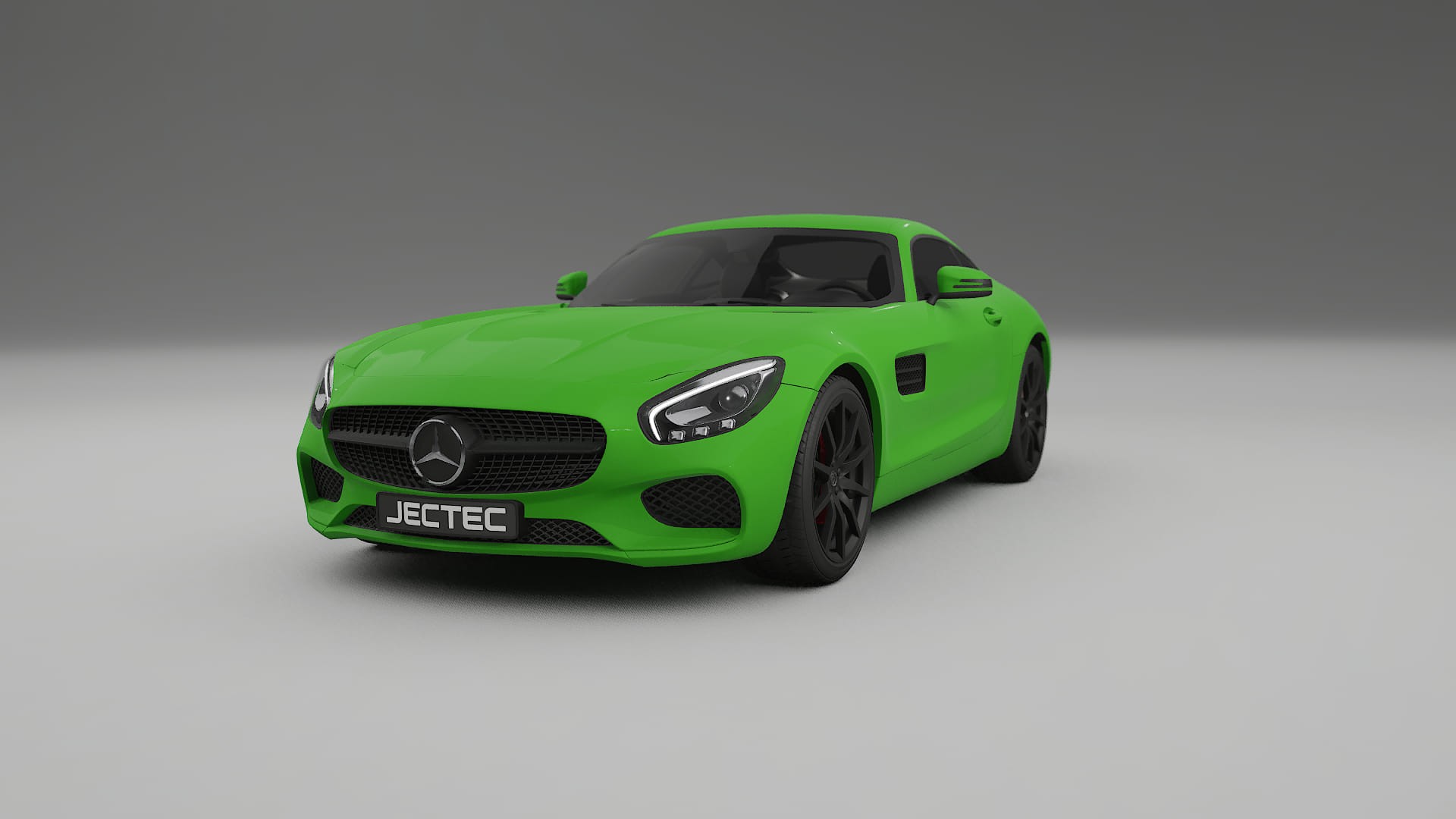 Mercedes AMG GT C190 Coupe TPU Lackskyddsfilm | VENOM Färgskiftande PPF – Komplett Förskuret Kit