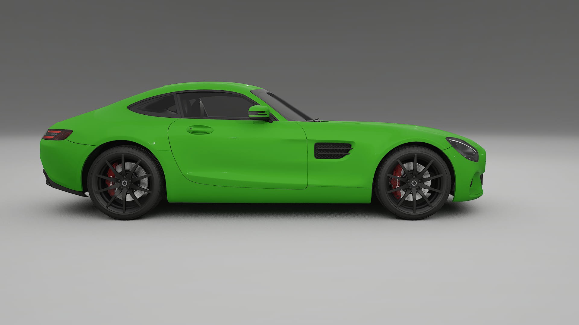 Mercedes AMG GT C190 Coupe TPU Lackskyddsfilm | VENOM Färgskiftande PPF – Komplett Förskuret Kit