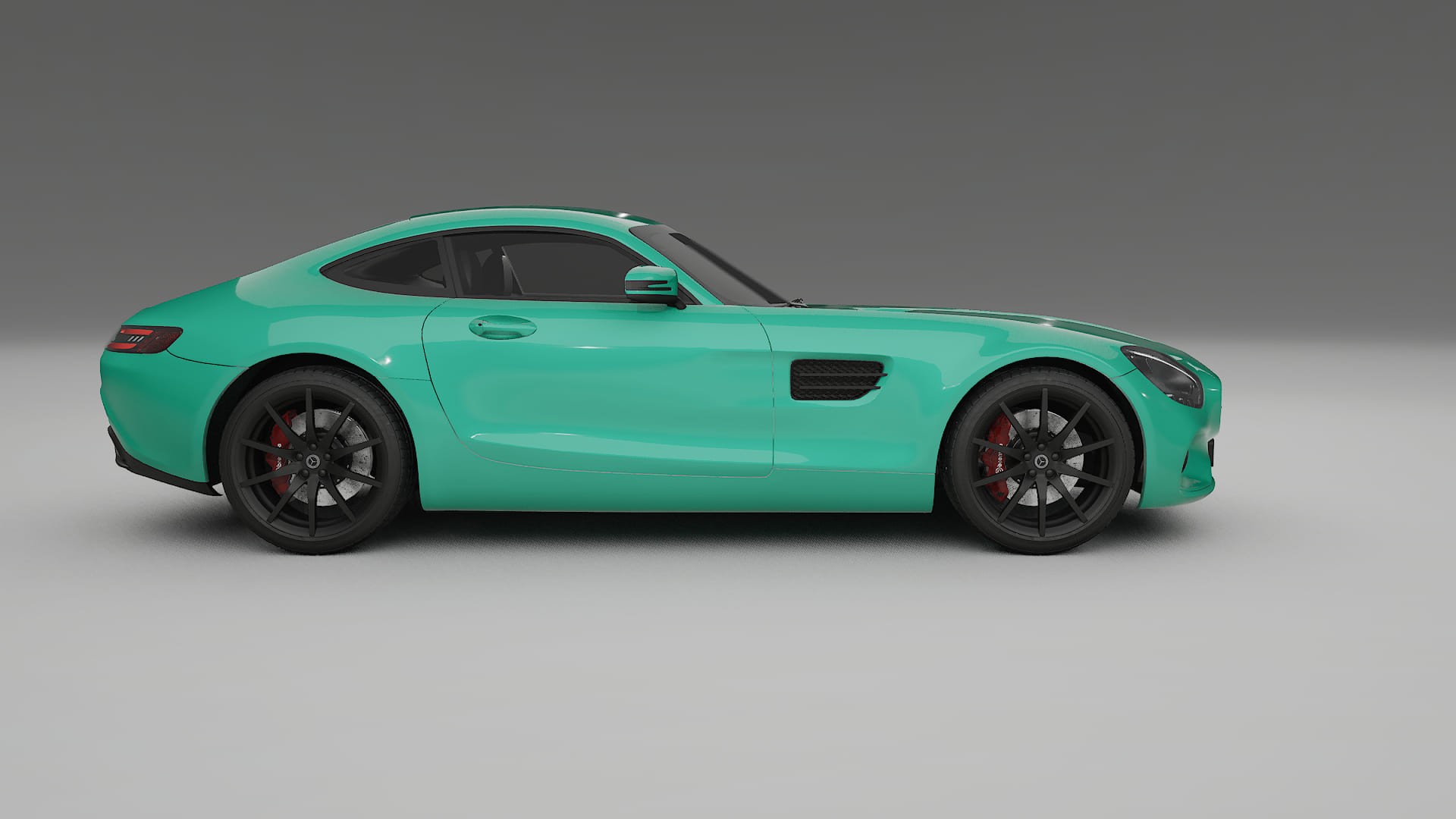 Mercedes AMG GT C190 Coupe TPU Lackskyddsfilm | JEWEL Färgskiftande PPF – Komplett Förskuret Kit