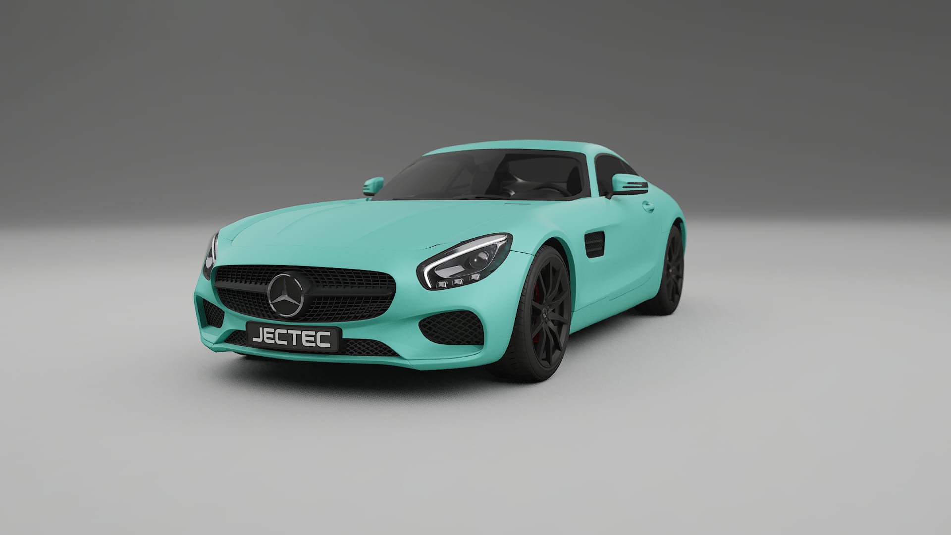 Mercedes AMG GT C190 Coupe TPU Lackskyddsfilm | FROST Färgskiftande PPF – Komplett Förskuret Kit
