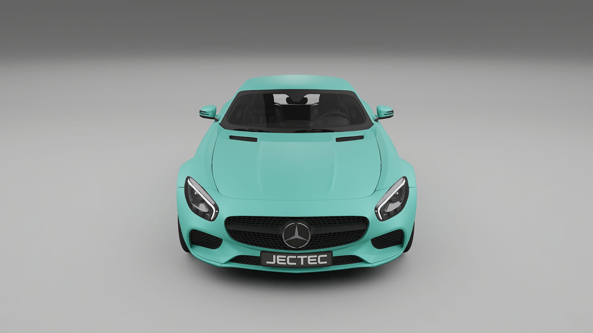 Mercedes AMG GT C190 Coupe TPU Lackskyddsfilm | FROST Färgskiftande PPF – Komplett Förskuret Kit