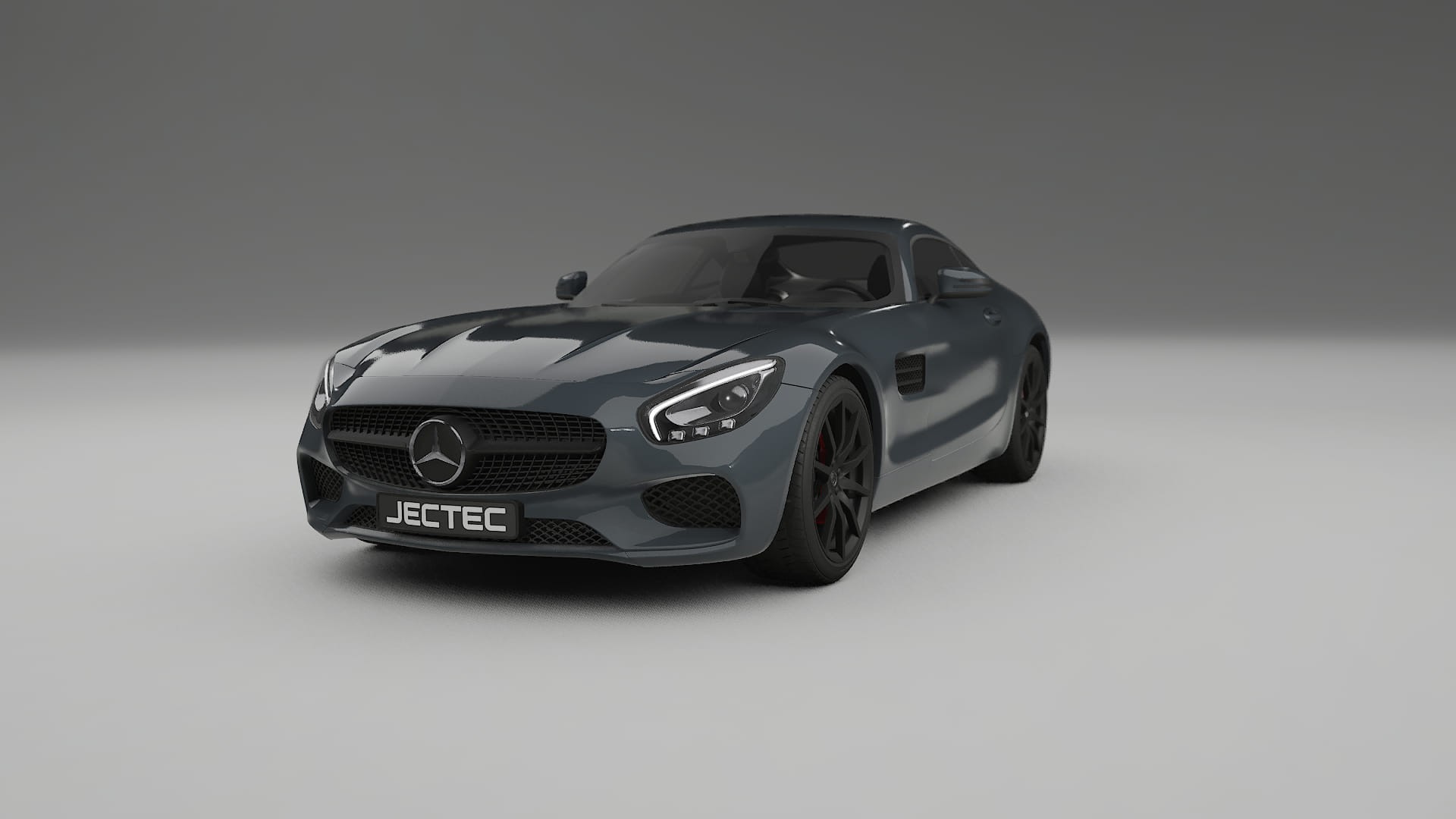 Mercedes AMG GT C190 Coupe TPU Lackskyddsfilm | GRANITE Färgskiftande PPF – Komplett Förskuret Kit