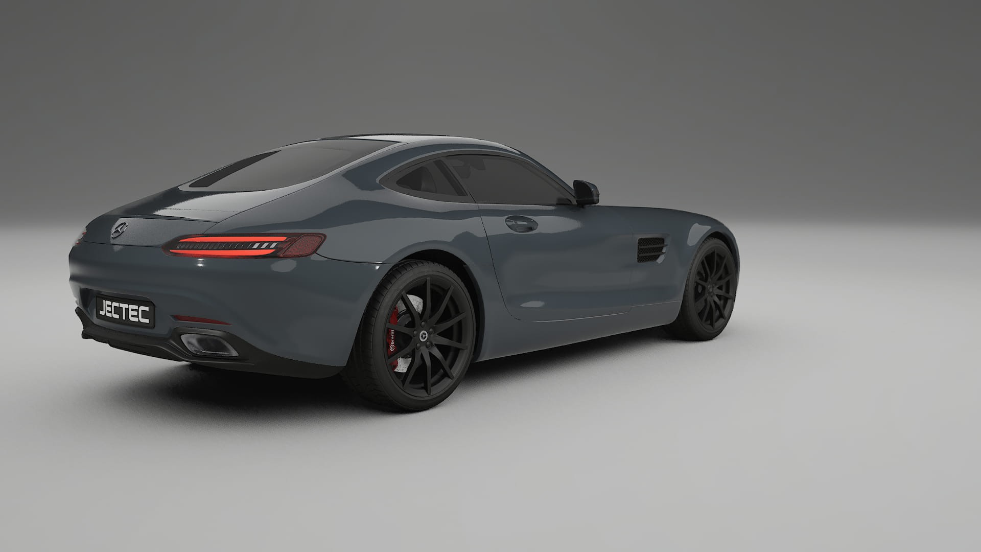Mercedes AMG GT C190 Coupe TPU Lackskyddsfilm | GRANITE Färgskiftande PPF – Komplett Förskuret Kit