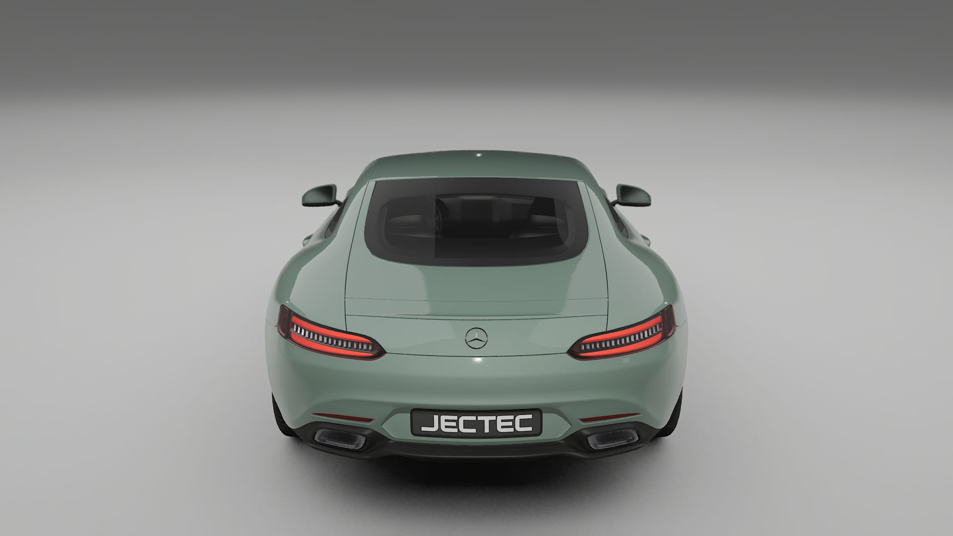 Mercedes AMG GT C190 Coupe TPU Lackskyddsfilm | CINDER Färgskiftande PPF – Komplett Förskuret Kit