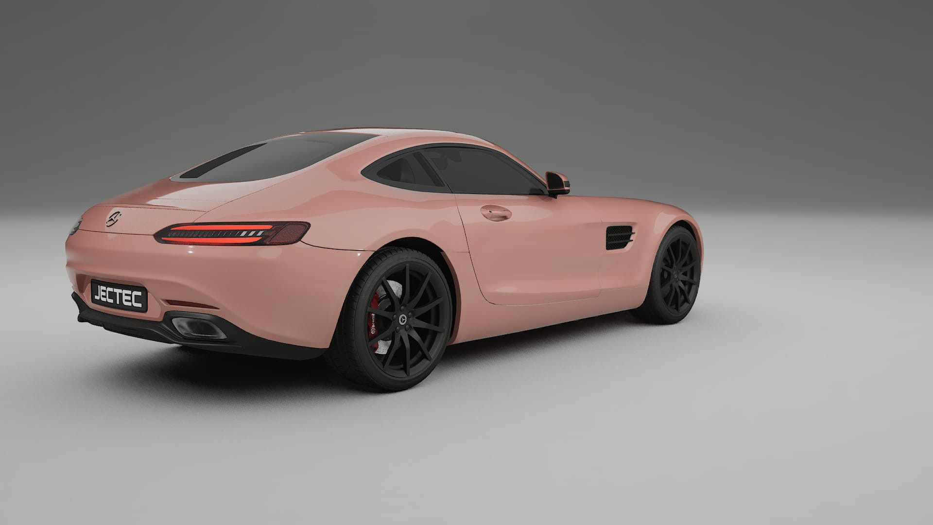 Mercedes AMG GT C190 Coupe TPU Lackskyddsfilm | BLUSH Färgskiftande PPF – Komplett Förskuret Kit