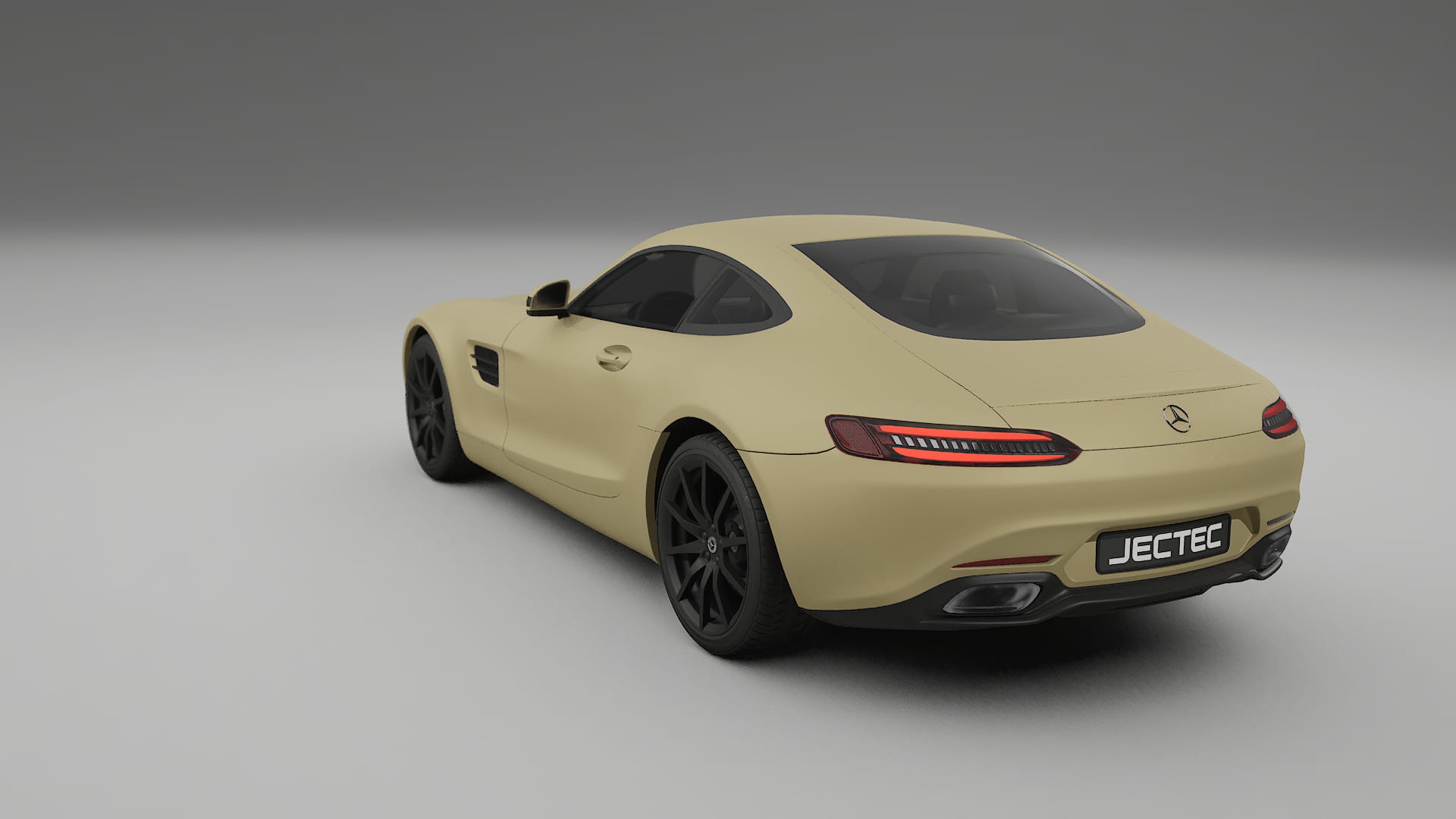 Mercedes AMG GT C190 Coupe TPU Lackskyddsfilm | SAND Färgskiftande PPF – Komplett Förskuret Kit