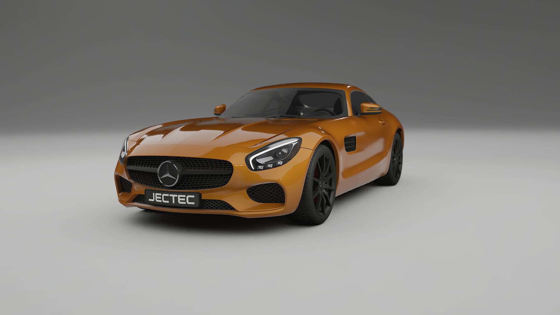 Mercedes AMG GT C190 Coupe TPU Lackskyddsfilm | DAISY Färgskiftande PPF – Komplett Förskuret Kit