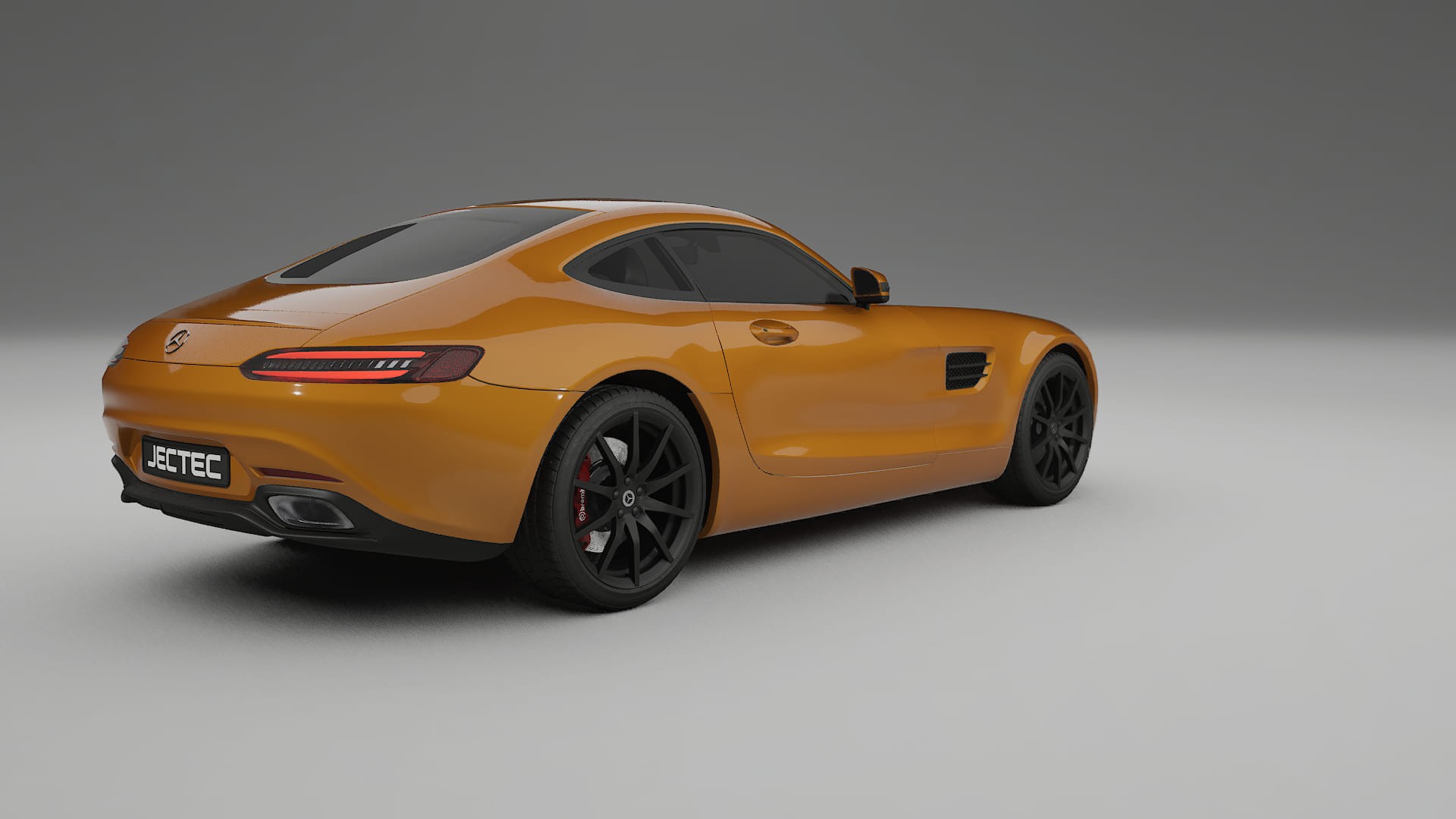 Mercedes AMG GT C190 Coupe TPU Lackskyddsfilm | DAISY Färgskiftande PPF – Komplett Förskuret Kit
