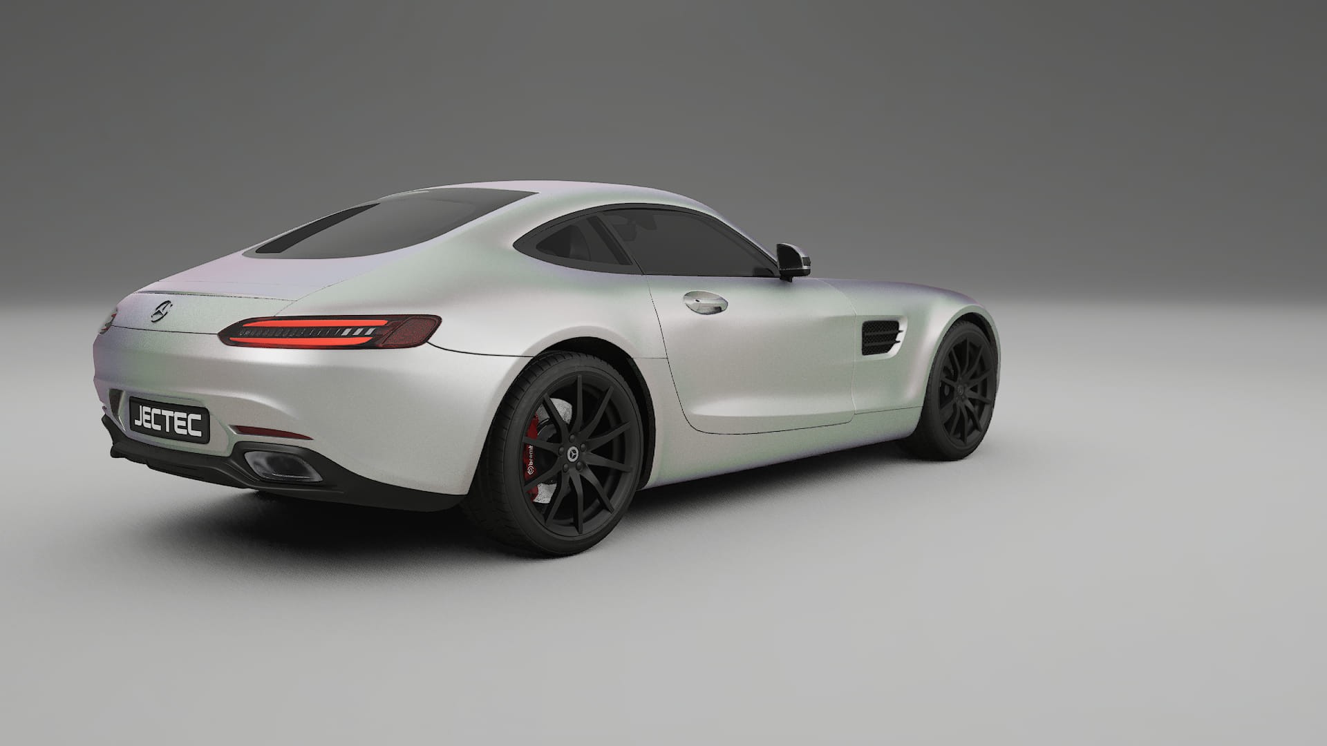 Mercedes AMG GT C190 Coupe TPU Lackskyddsfilm | NEBULA Färgskiftande PPF – Komplett Förskuret Kit