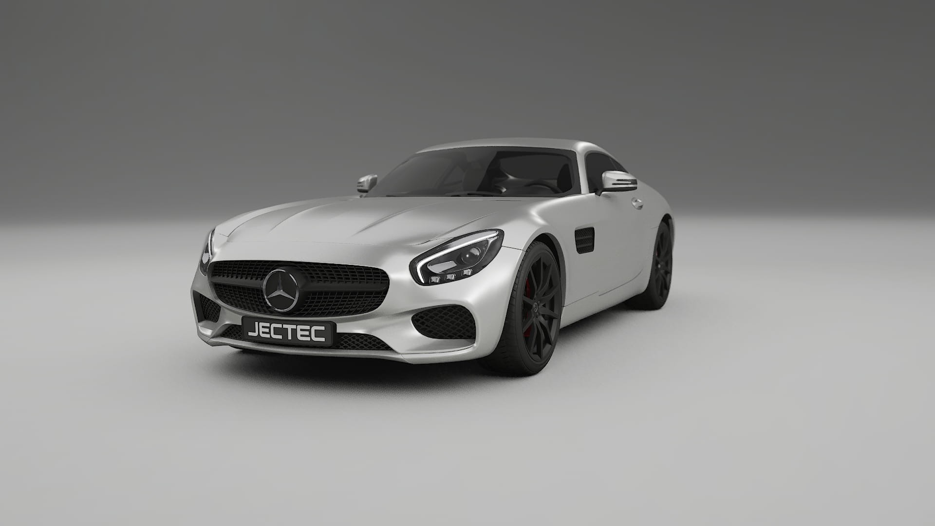 Mercedes AMG GT C190 Coupe TPU Lackskyddsfilm | OPAL Färgskiftande PPF – Komplett Förskuret Kit