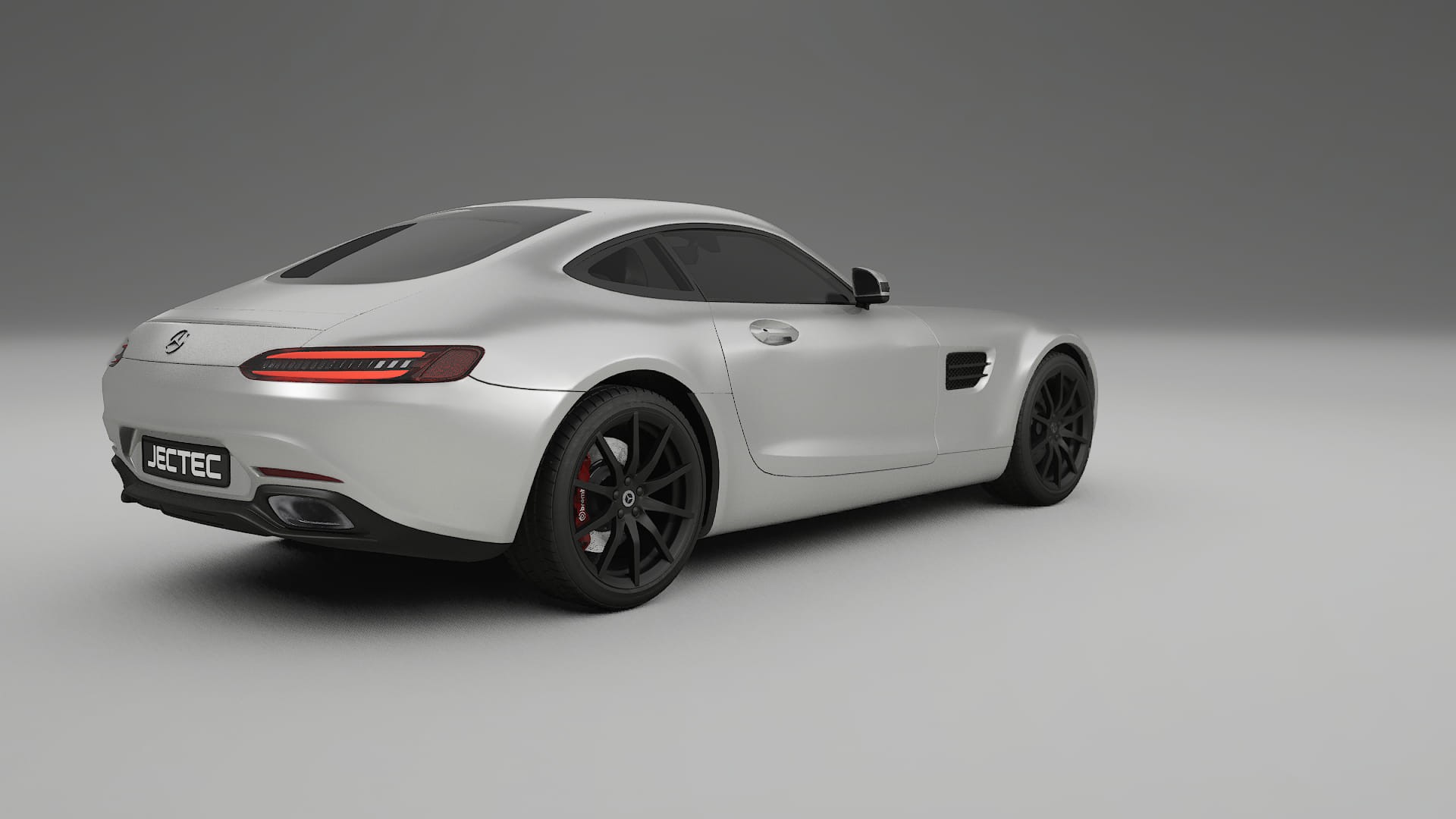 Mercedes AMG GT C190 Coupe TPU Lackskyddsfilm | OPAL Färgskiftande PPF – Komplett Förskuret Kit