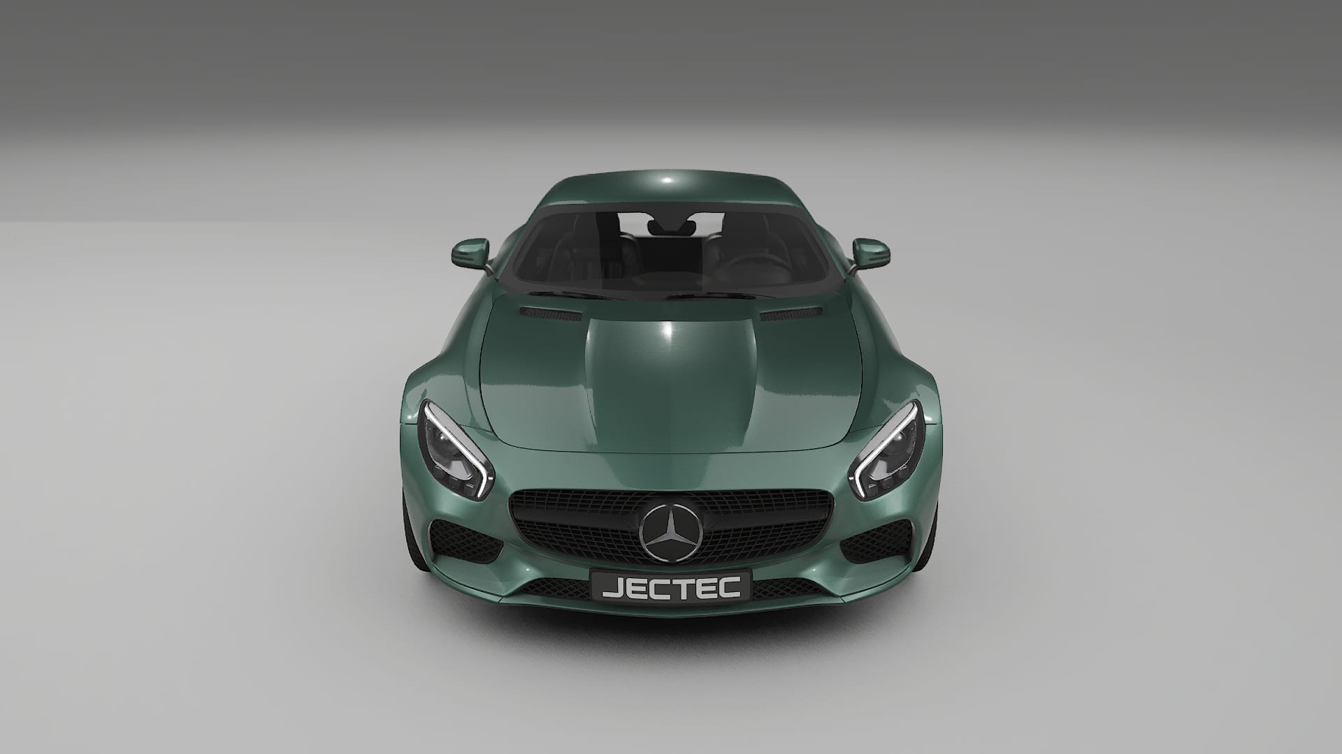 Mercedes AMG GT C190 Coupe TPU Lackskyddsfilm | EVERGREEN Färgskiftande PPF – Komplett Förskuret Kit