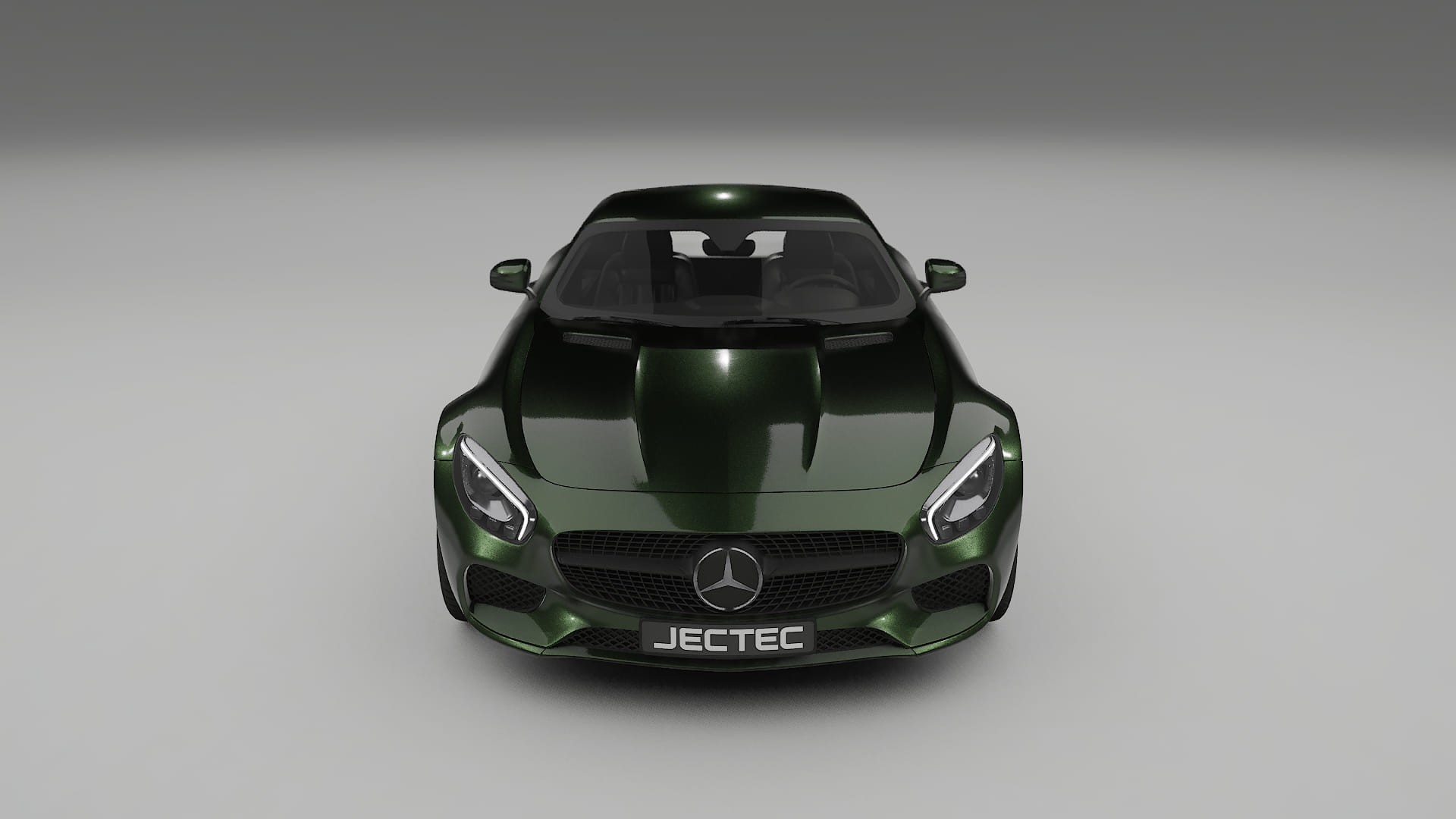 Mercedes AMG GT C190 Coupe TPU Lackskyddsfilm | LAGOON Färgskiftande PPF – Komplett Förskuret Kit