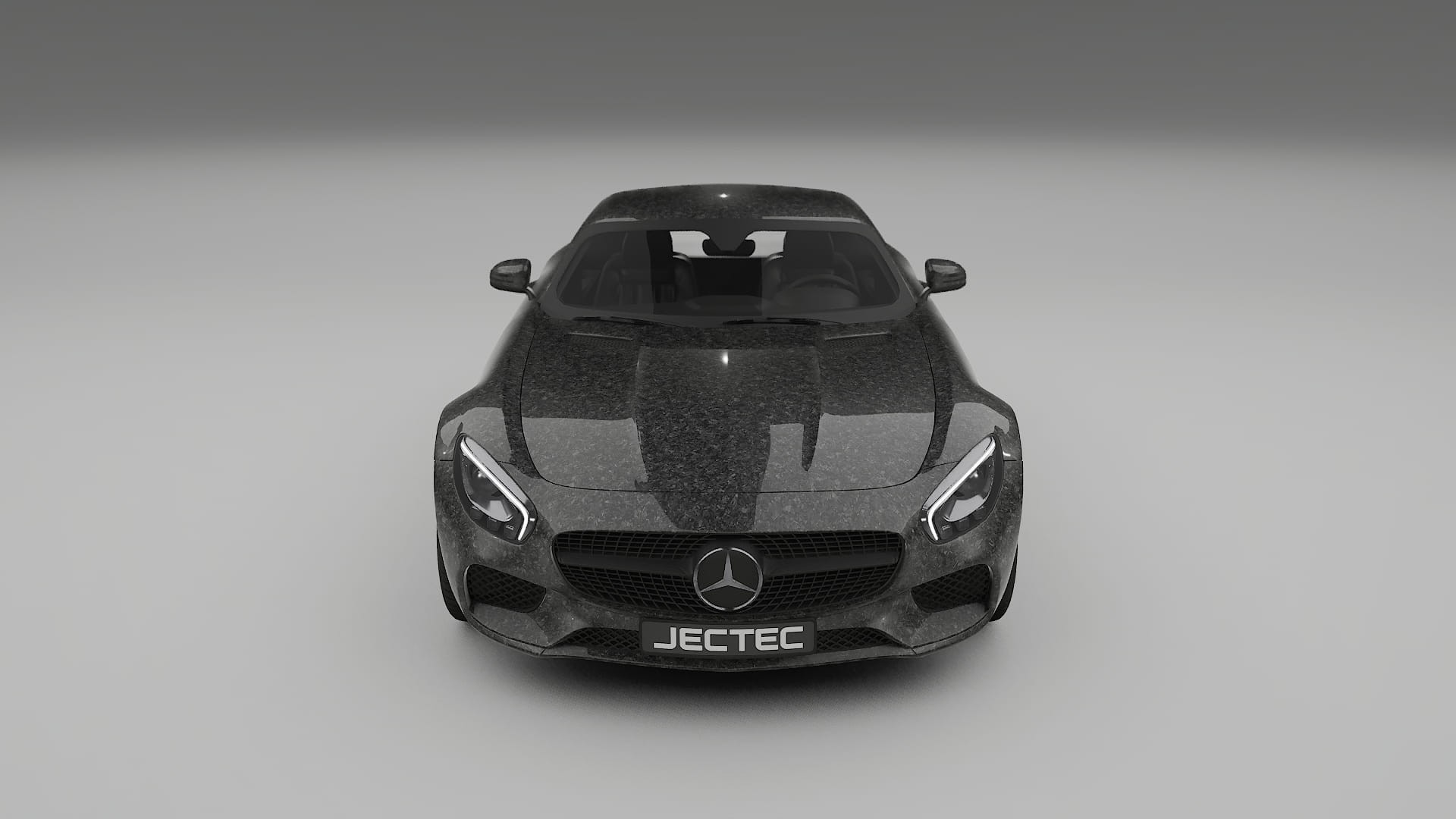 Mercedes AMG GT C190 Coupe TPU Lackskyddsfilm | FORGED S Färgskiftande PPF – Komplett Förskuret Kit