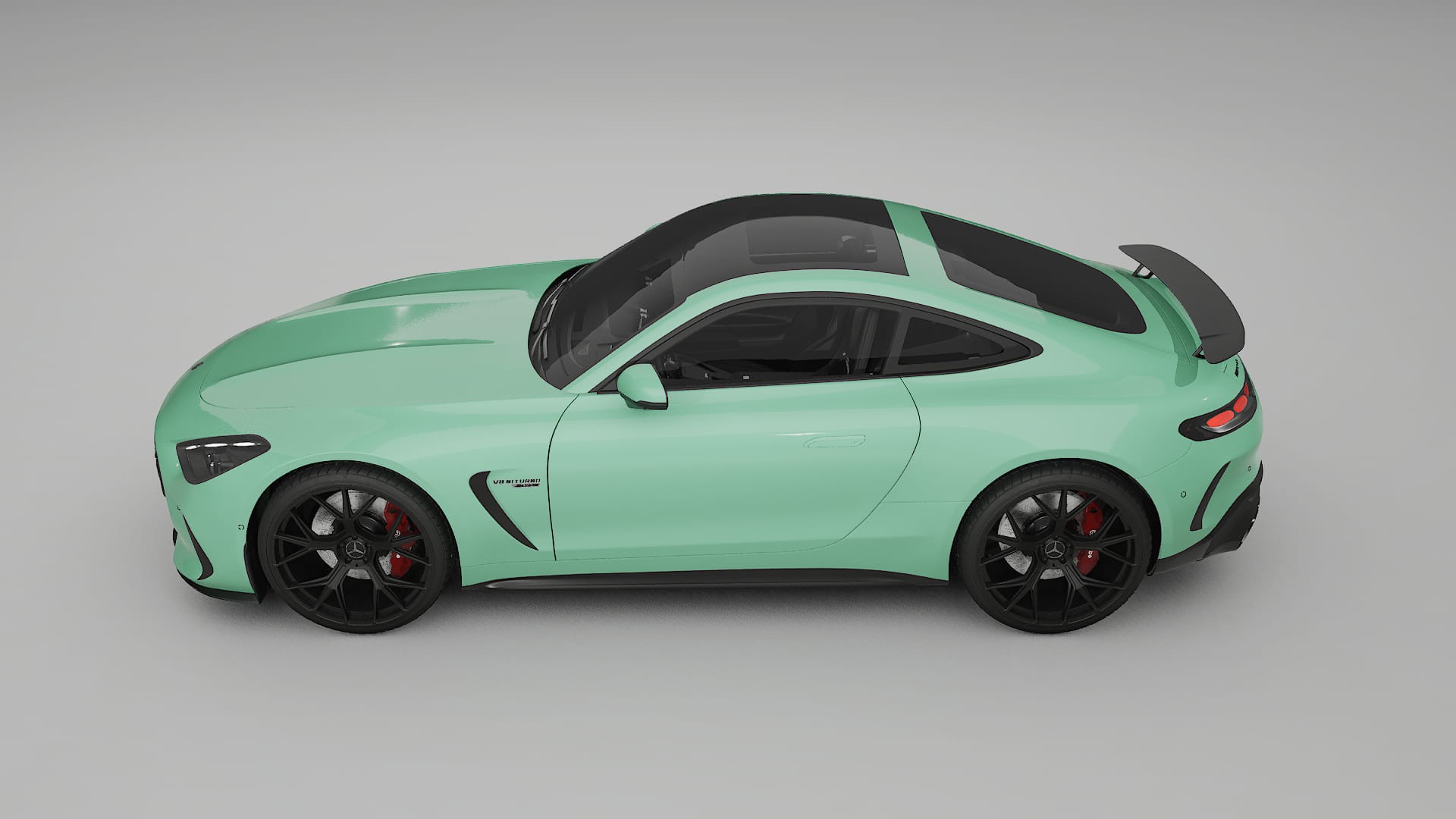 Mercedes AMG GT Coupe C192 TPU Lackskyddsfilm | DUSTY Färgskiftande PPF – Komplett Förskuret Kit