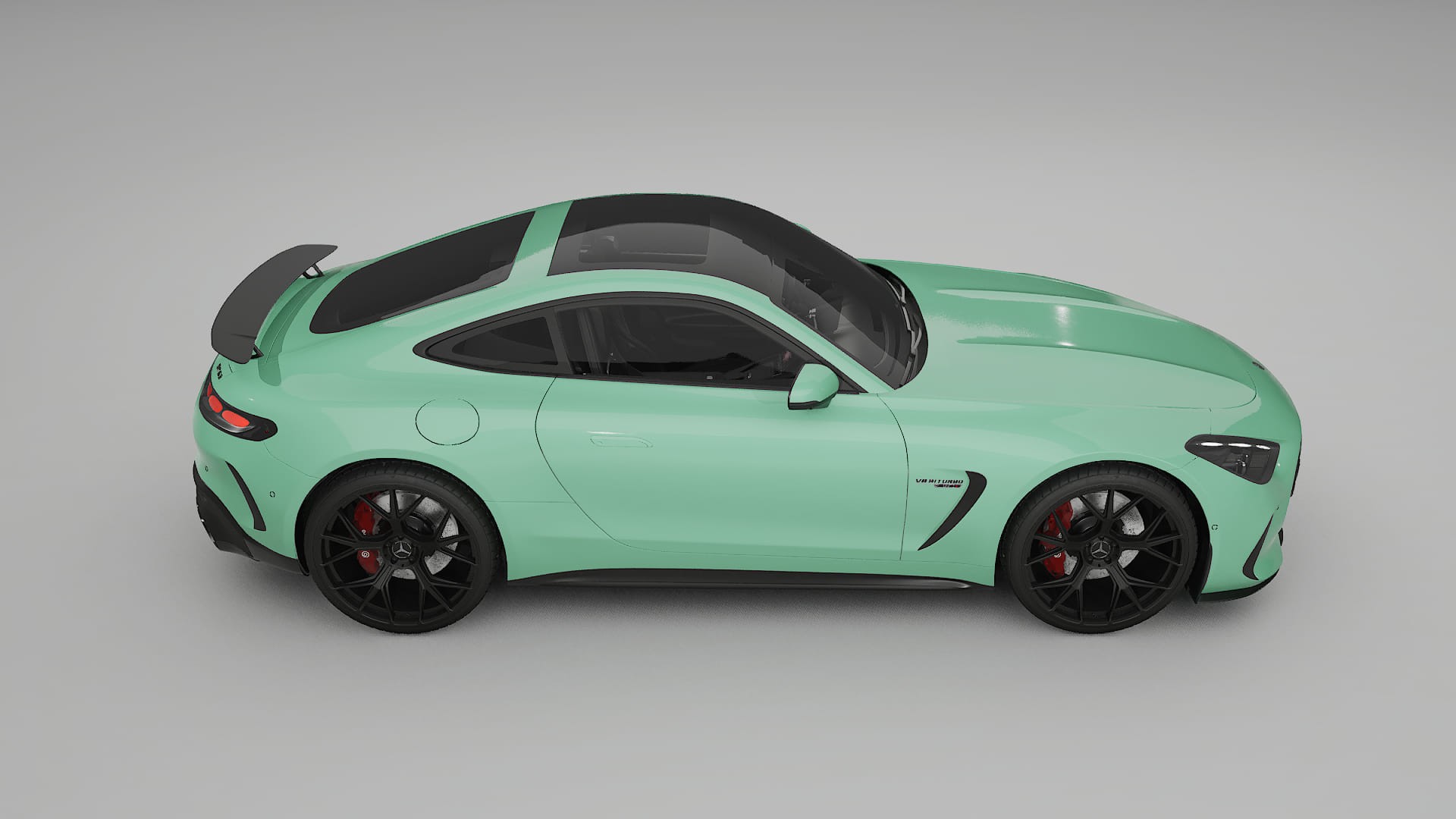 Mercedes AMG GT Coupe C192 TPU Lackskyddsfilm | DUSTY Färgskiftande PPF – Komplett Förskuret Kit