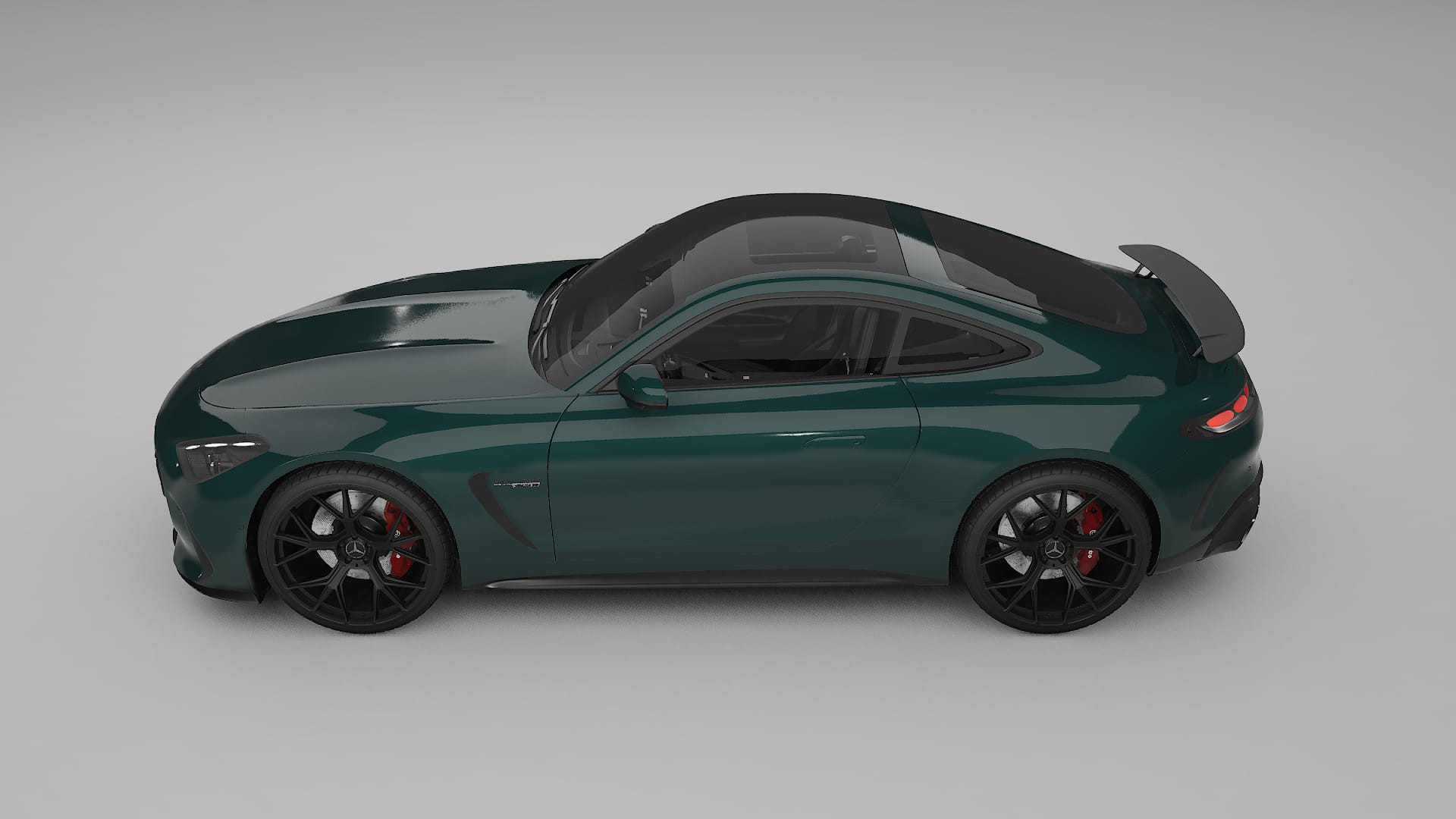 Mercedes AMG GT Coupe C192 TPU Lackskyddsfilm | INFERNO Färgskiftande PPF – Komplett Förskuret Kit