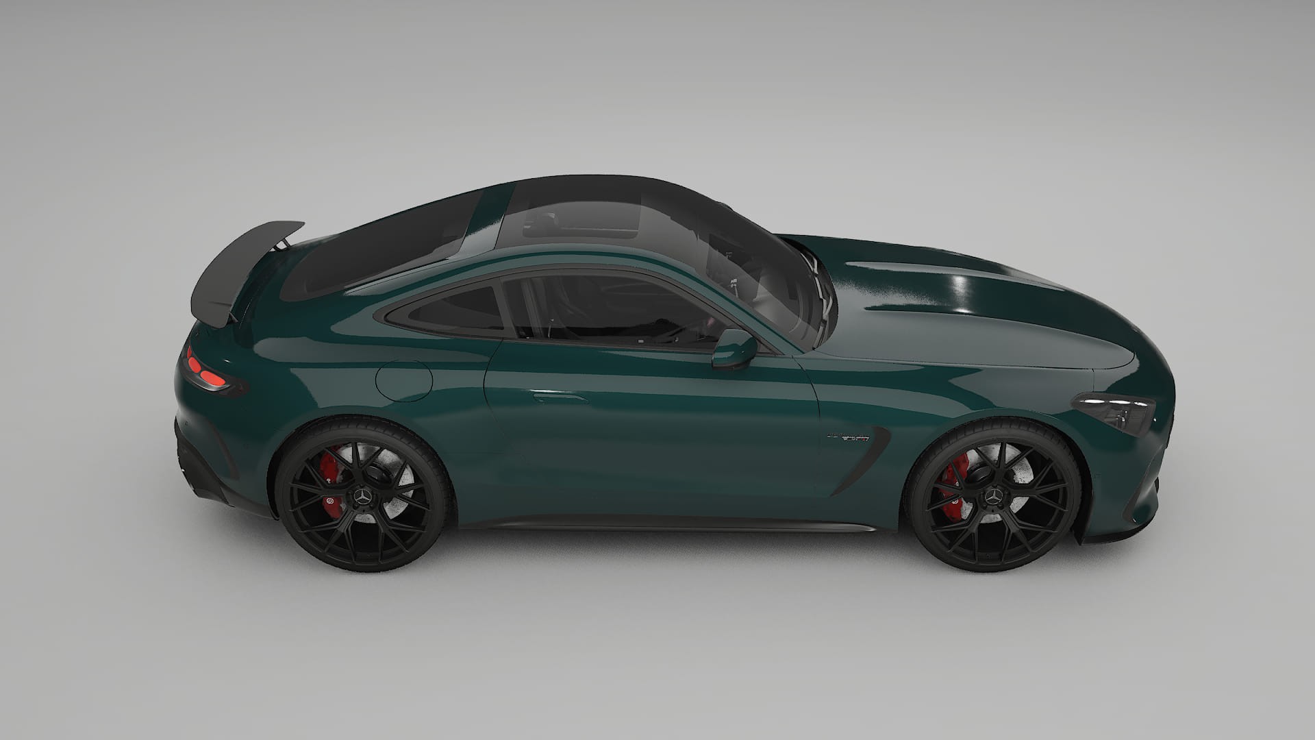 Mercedes AMG GT Coupe C192 TPU Lackskyddsfilm | INFERNO Färgskiftande PPF – Komplett Förskuret Kit