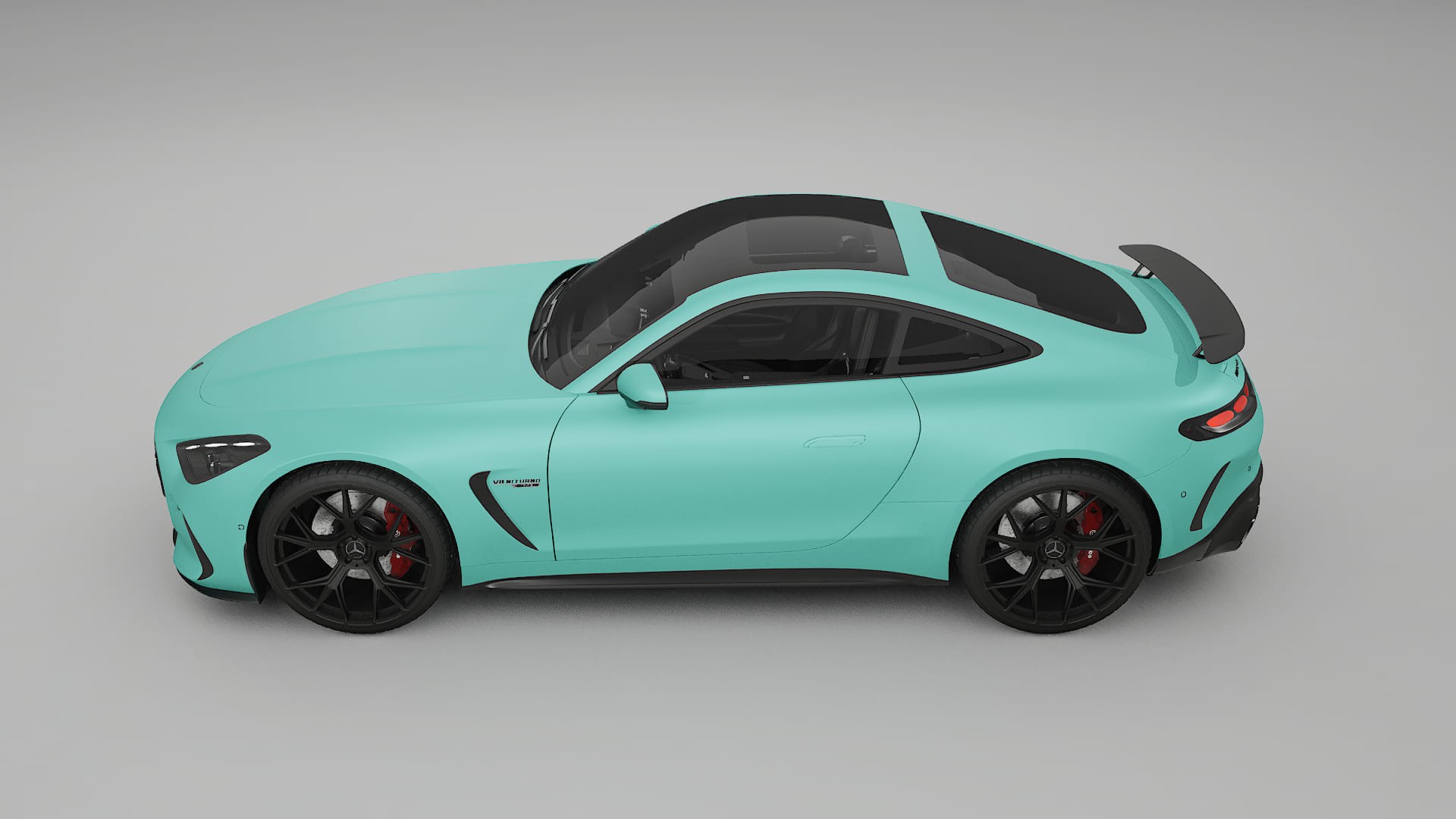 Mercedes AMG GT Coupe C192 TPU Lackskyddsfilm | FROST Färgskiftande PPF – Komplett Förskuret Kit