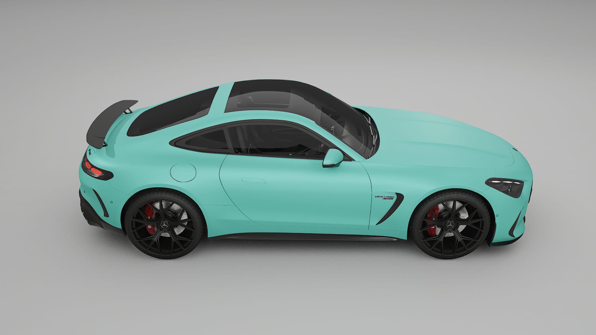 Mercedes AMG GT Coupe C192 TPU Lackskyddsfilm | FROST Färgskiftande PPF – Komplett Förskuret Kit