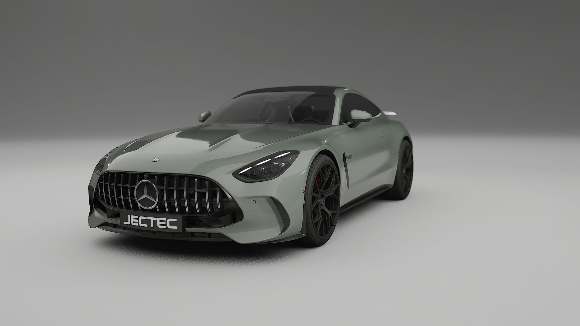 Mercedes AMG GT Coupe C192 TPU Lackskyddsfilm | SLATE Färgskiftande PPF – Komplett Förskuret Kit