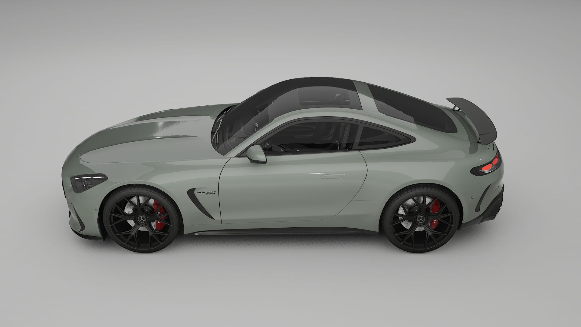 Mercedes AMG GT Coupe C192 TPU Lackskyddsfilm | SLATE Färgskiftande PPF – Komplett Förskuret Kit