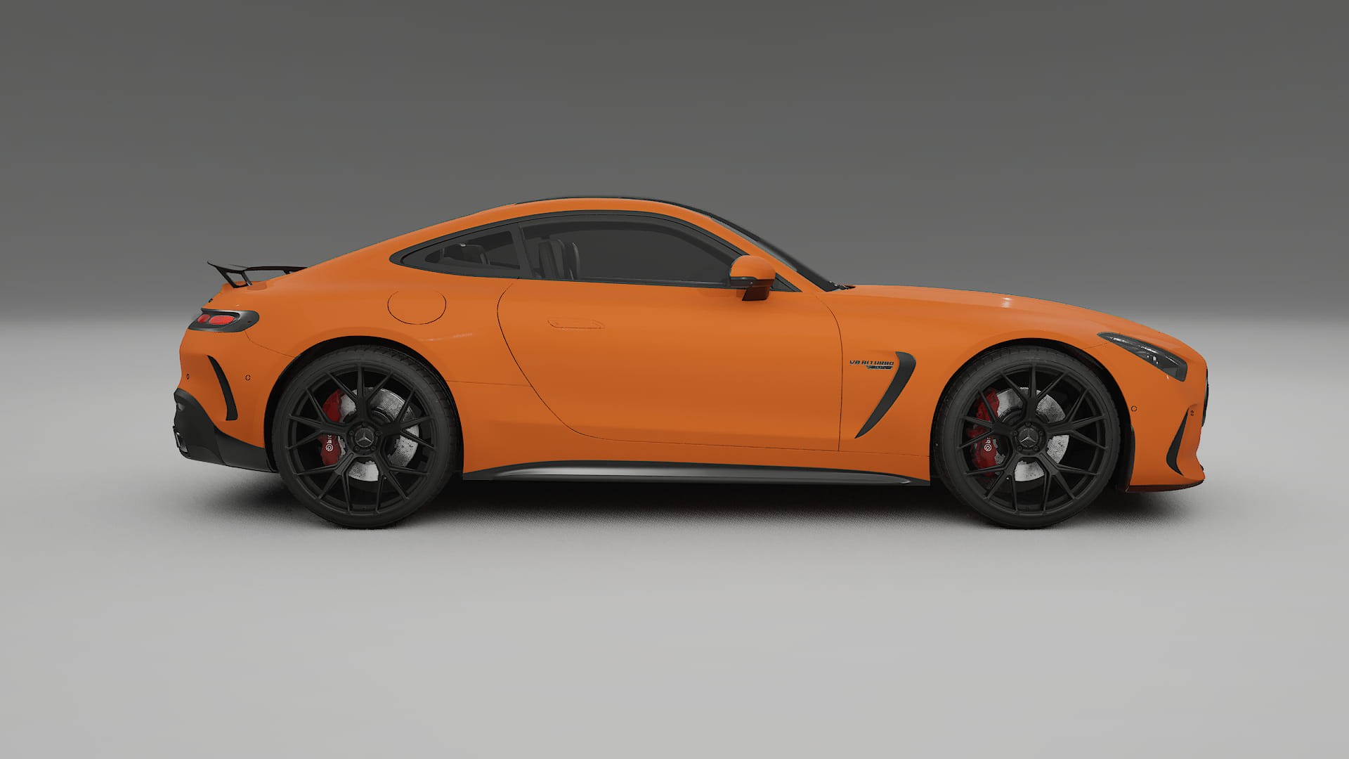 Mercedes AMG GT Coupe C192 TPU Lackskyddsfilm | ROCKET Färgskiftande PPF – Komplett Förskuret Kit