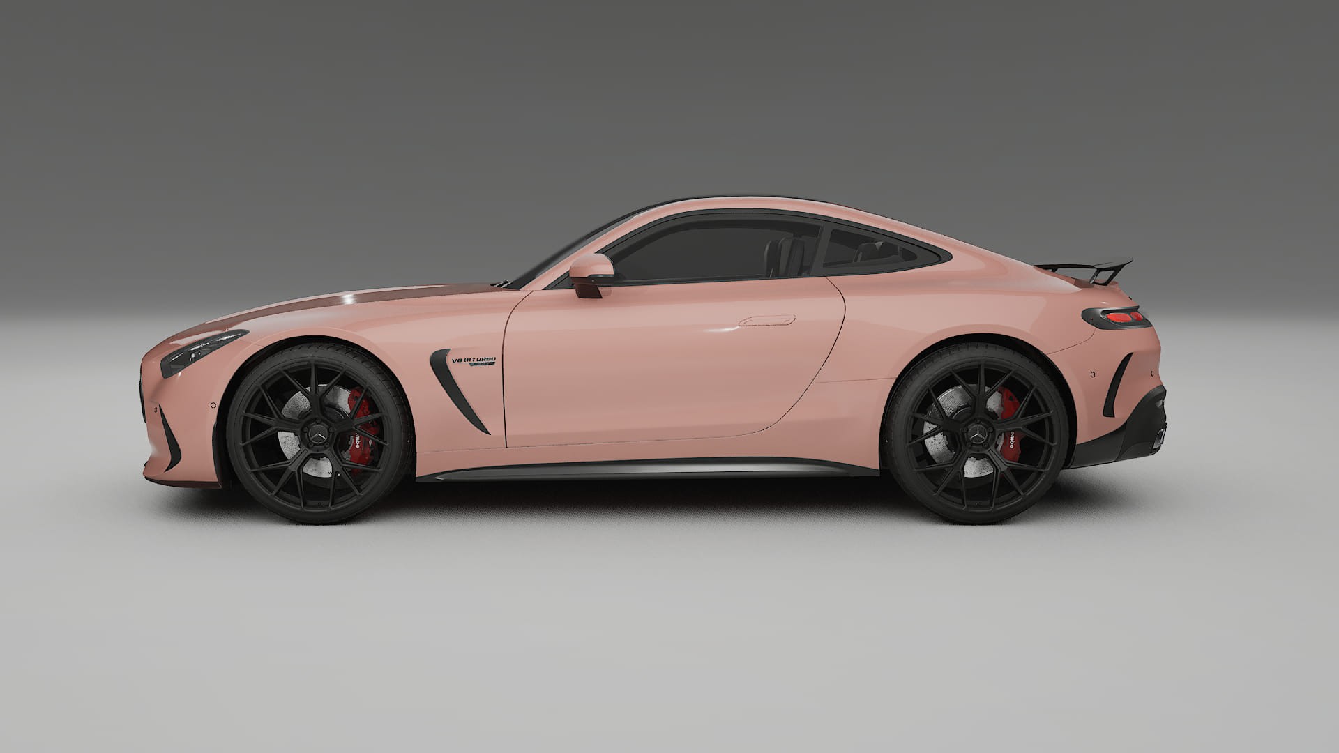 Mercedes AMG GT Coupe C192 TPU Lackskyddsfilm | BLUSH Färgskiftande PPF – Komplett Förskuret Kit