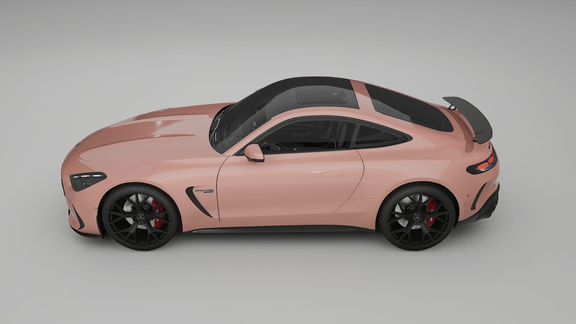 Mercedes AMG GT Coupe C192 TPU Lackskyddsfilm | BLUSH Färgskiftande PPF – Komplett Förskuret Kit