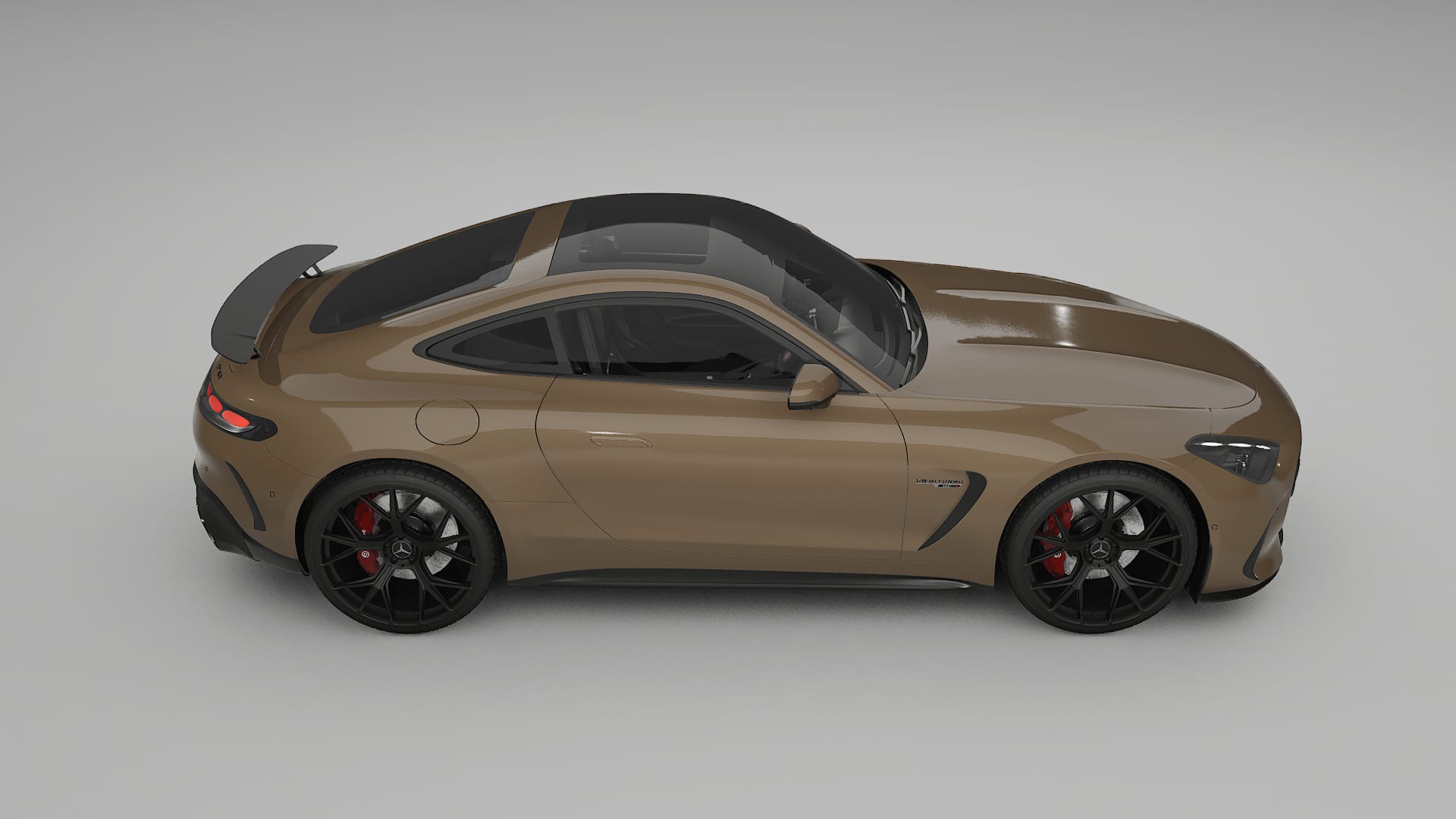 Mercedes AMG GT Coupe C192 TPU Lackskyddsfilm | SAHARA Färgskiftande PPF – Komplett Förskuret Kit