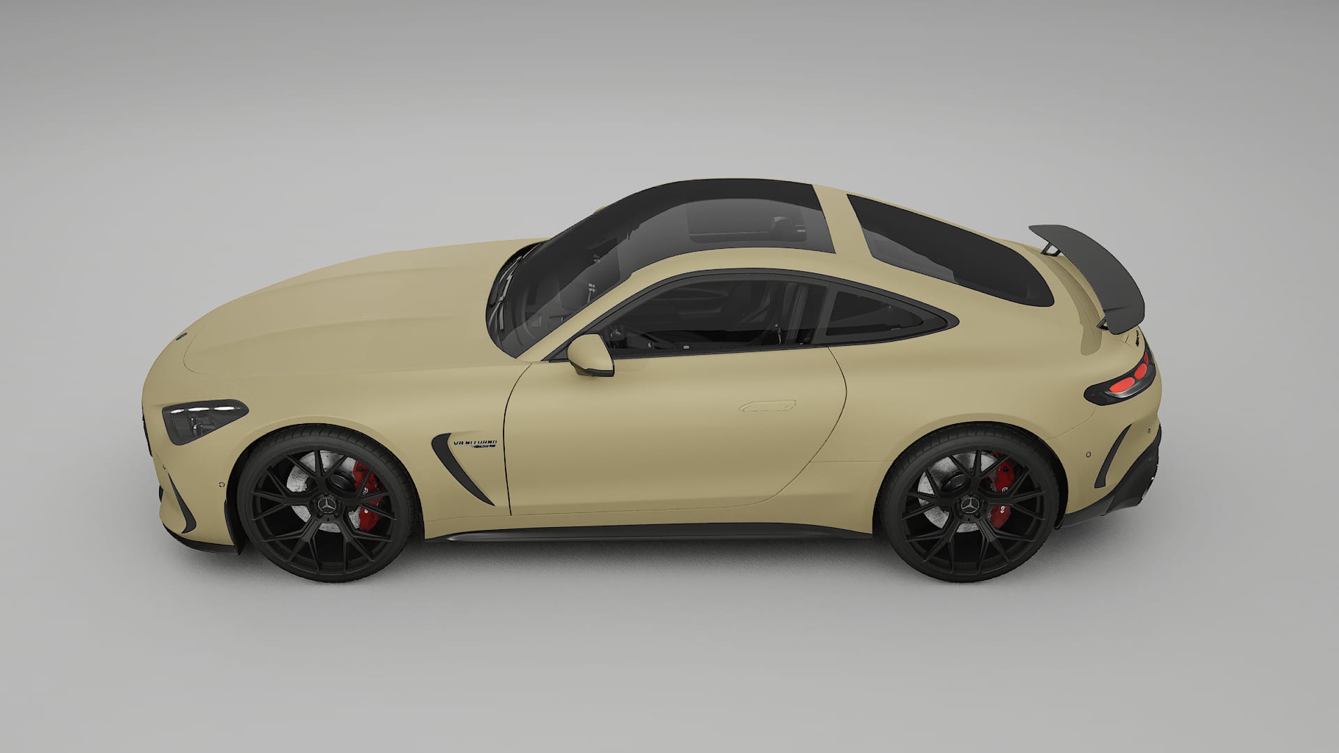 Mercedes AMG GT Coupe C192 TPU Lackskyddsfilm | SAND Färgskiftande PPF – Komplett Förskuret Kit