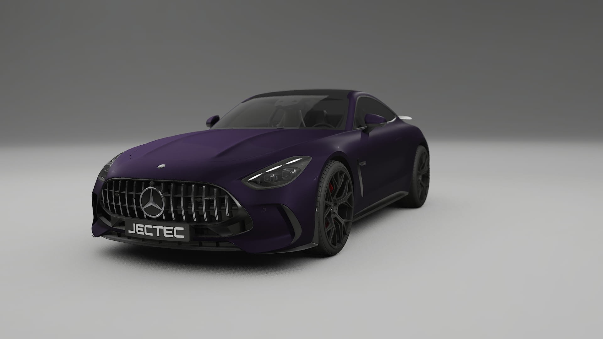 Mercedes AMG GT Coupe C192 TPU Lackskyddsfilm | VIOLET Färgskiftande PPF – Komplett Förskuret Kit