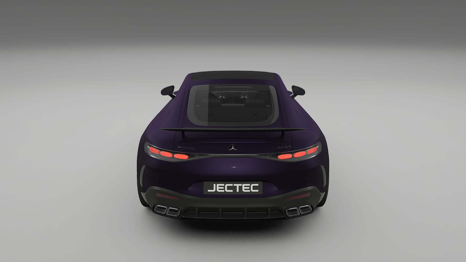 Mercedes AMG GT Coupe C192 TPU Lackskyddsfilm | VIOLET Färgskiftande PPF – Komplett Förskuret Kit
