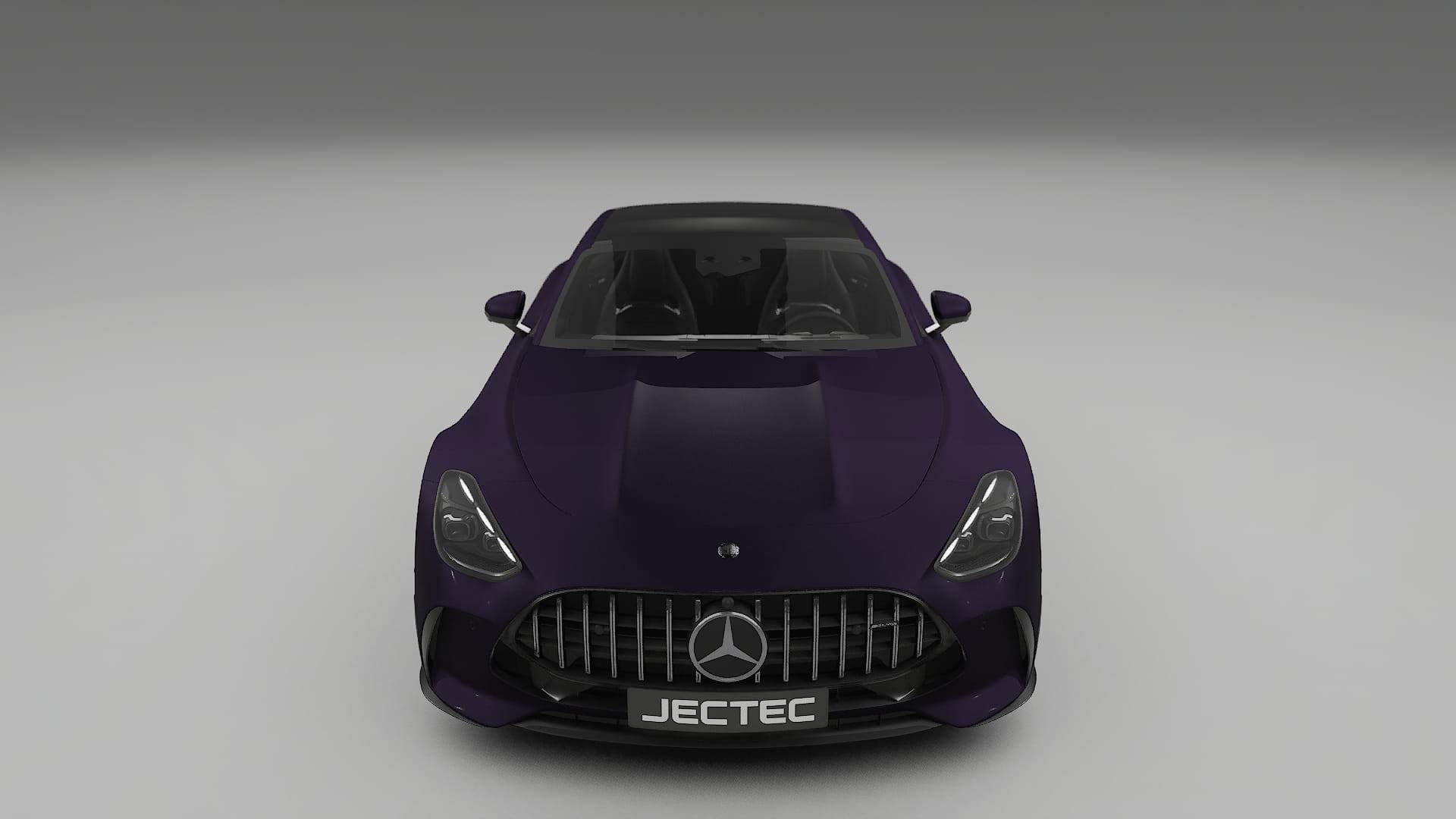 Mercedes AMG GT Coupe C192 TPU Lackskyddsfilm | VIOLET Färgskiftande PPF – Komplett Förskuret Kit