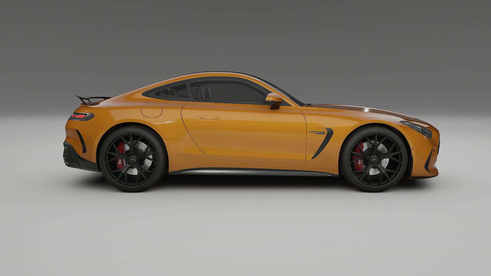 Mercedes AMG GT Coupe C192 TPU Lackskyddsfilm | DAISY Färgskiftande PPF – Komplett Förskuret Kit