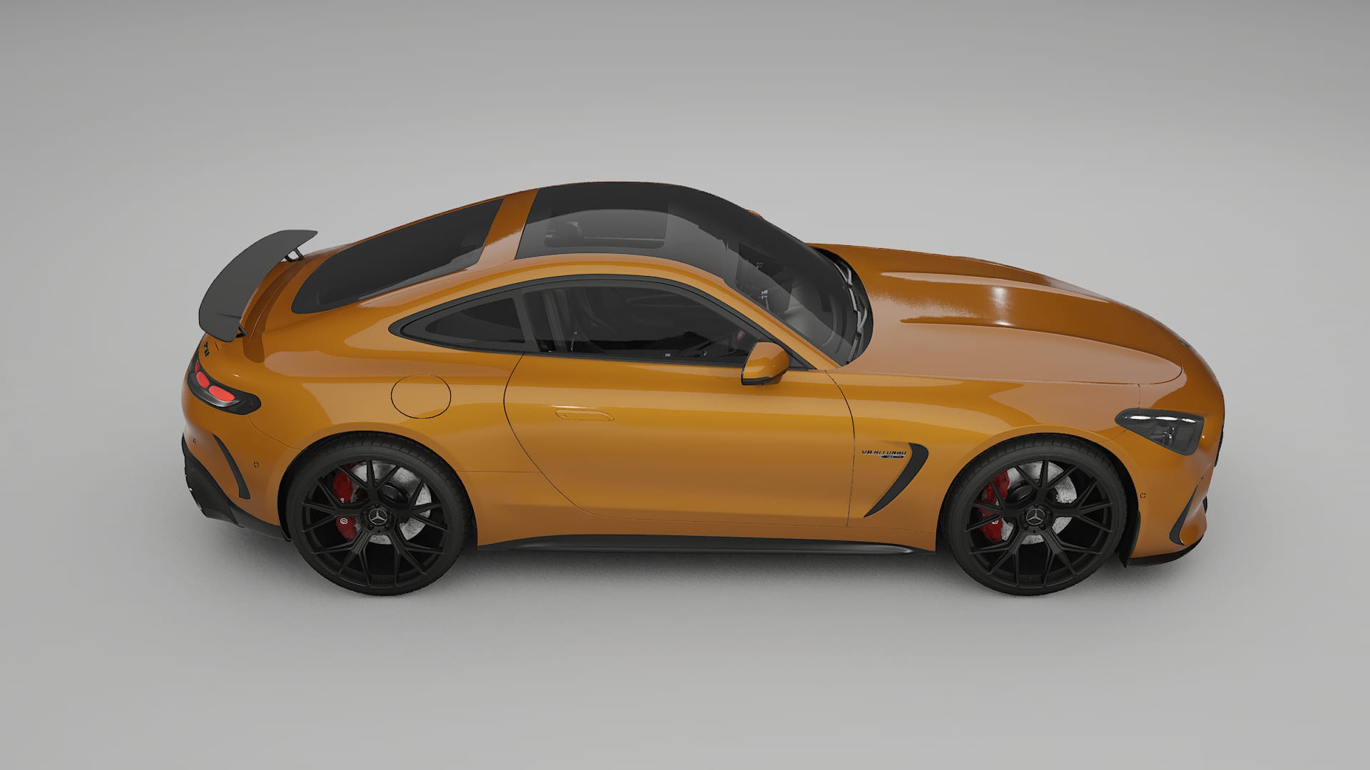 Mercedes AMG GT Coupe C192 TPU Lackskyddsfilm | DAISY Färgskiftande PPF – Komplett Förskuret Kit