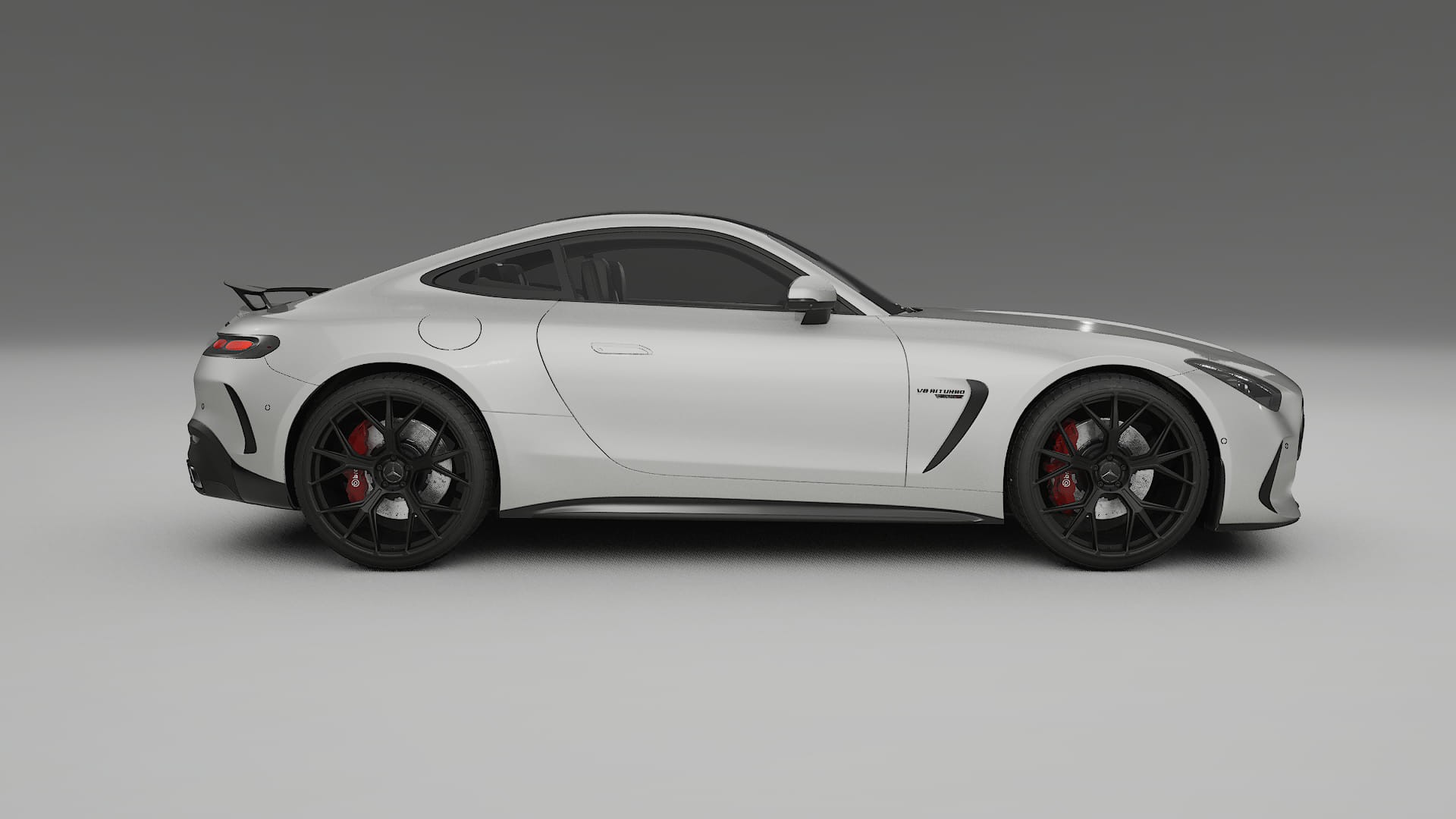 Mercedes AMG GT Coupe C192 TPU Lackskyddsfilm | PEARL Färgskiftande PPF – Komplett Förskuret Kit