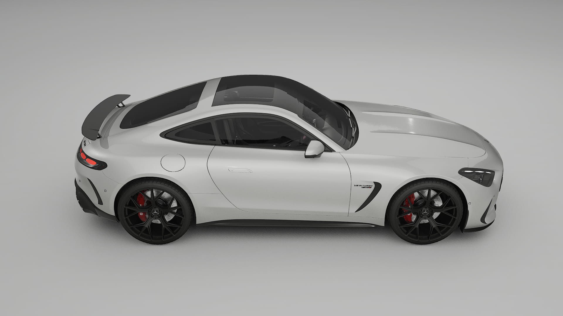 Mercedes AMG GT Coupe C192 TPU Lackskyddsfilm | PEARL Färgskiftande PPF – Komplett Förskuret Kit