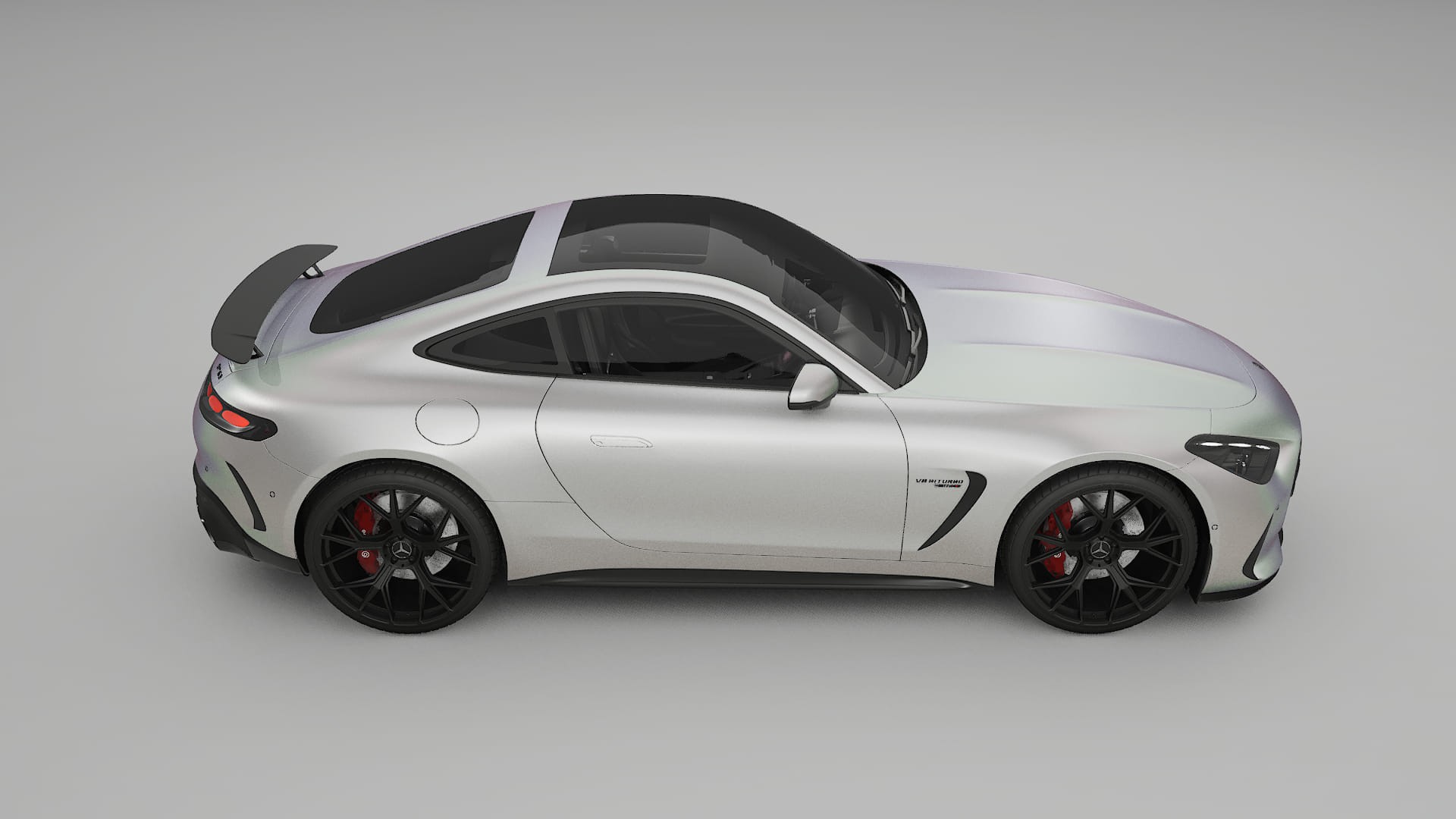 Mercedes AMG GT Coupe C192 TPU Lackskyddsfilm | NEBULA Färgskiftande PPF – Komplett Förskuret Kit