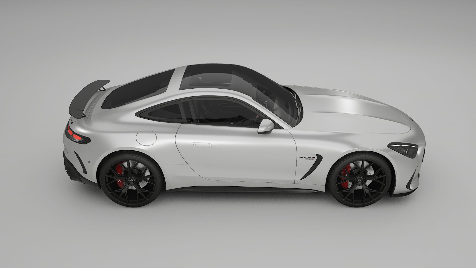 Mercedes AMG GT Coupe C192 TPU Lackskyddsfilm | OPAL Färgskiftande PPF – Komplett Förskuret Kit