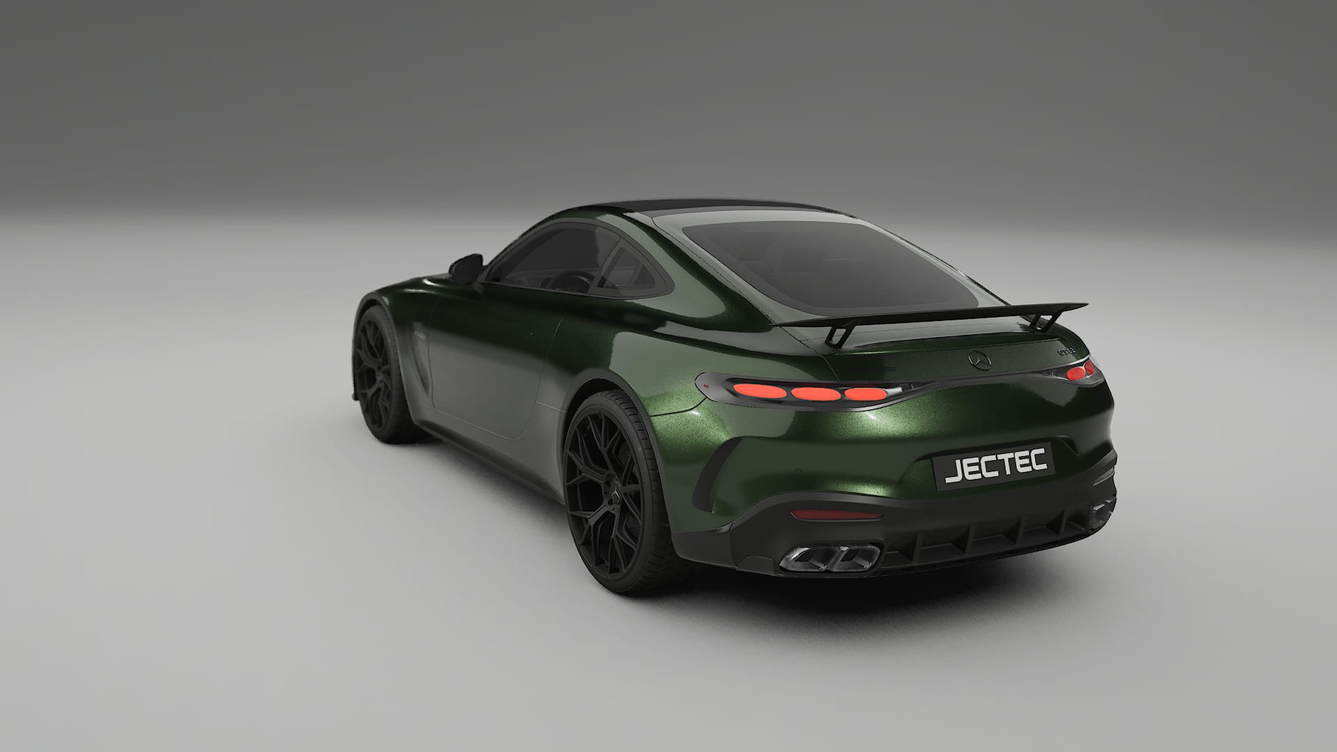 Mercedes AMG GT Coupe C192 TPU Lackskyddsfilm | LAGOON Färgskiftande PPF – Komplett Förskuret Kit