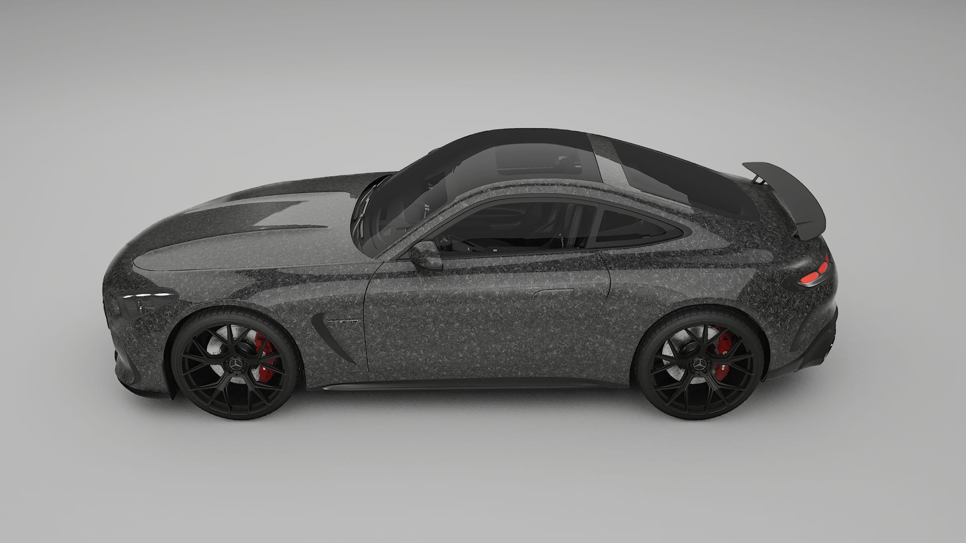 Mercedes AMG GT Coupe C192 TPU Lackskyddsfilm | FORGED S Färgskiftande PPF – Komplett Förskuret Kit