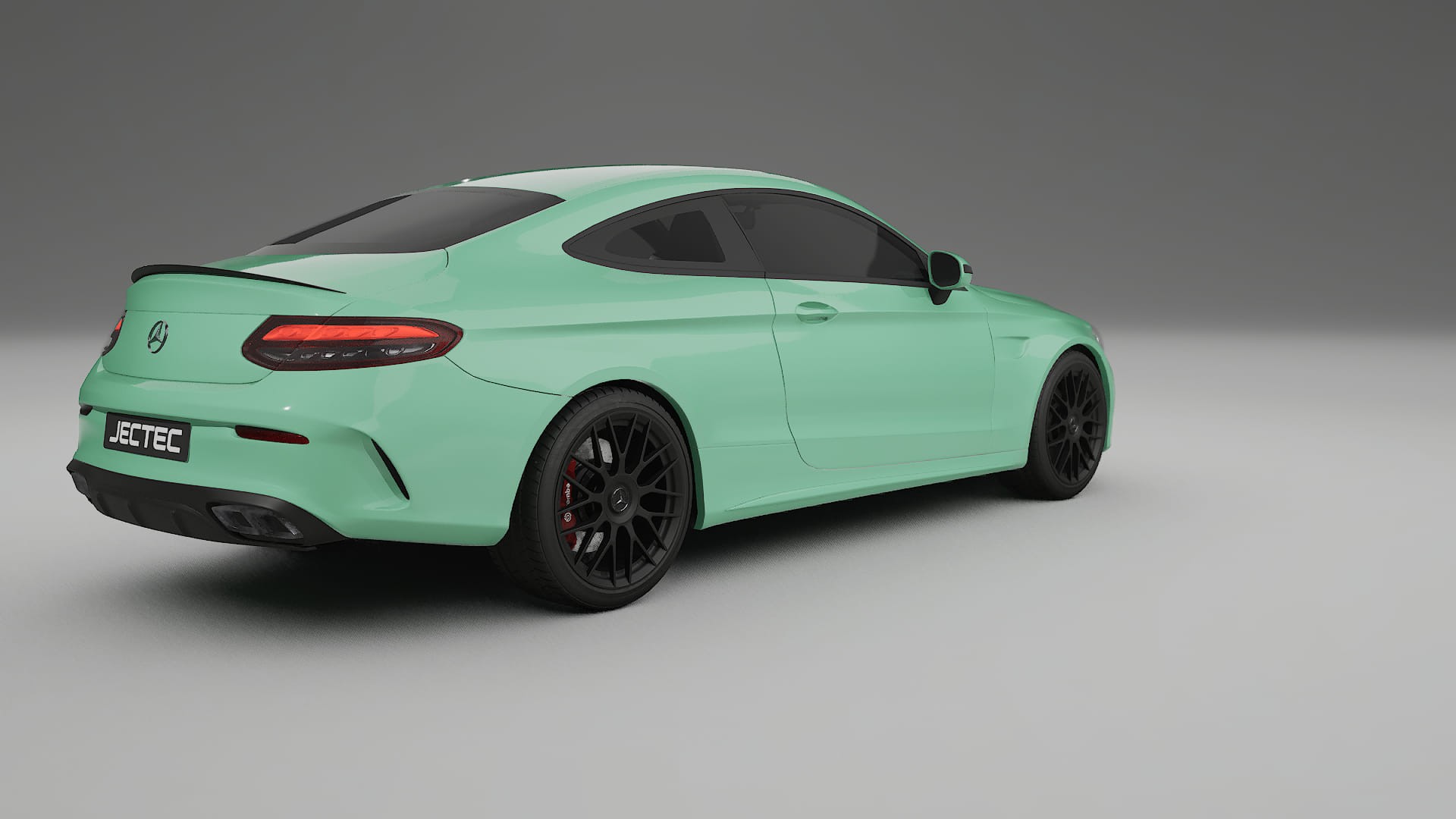 Mercedes C63 AMG W205 Coupe TPU Lackskyddsfilm | DUSTY Färgskiftande PPF – Komplett Förskuret Kit