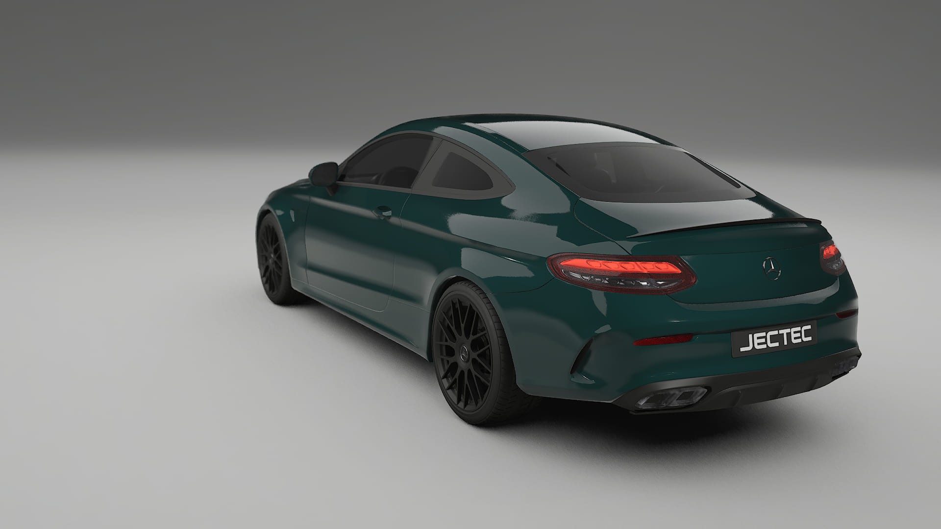 Mercedes C63 AMG W205 Coupe TPU Lackskyddsfilm | INFERNO Färgskiftande PPF – Komplett Förskuret Kit