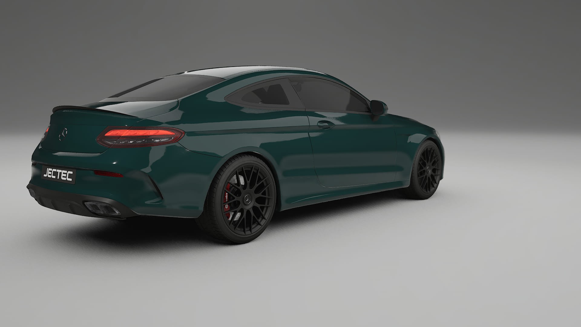 Mercedes C63 AMG W205 Coupe TPU Lackskyddsfilm | INFERNO Färgskiftande PPF – Komplett Förskuret Kit