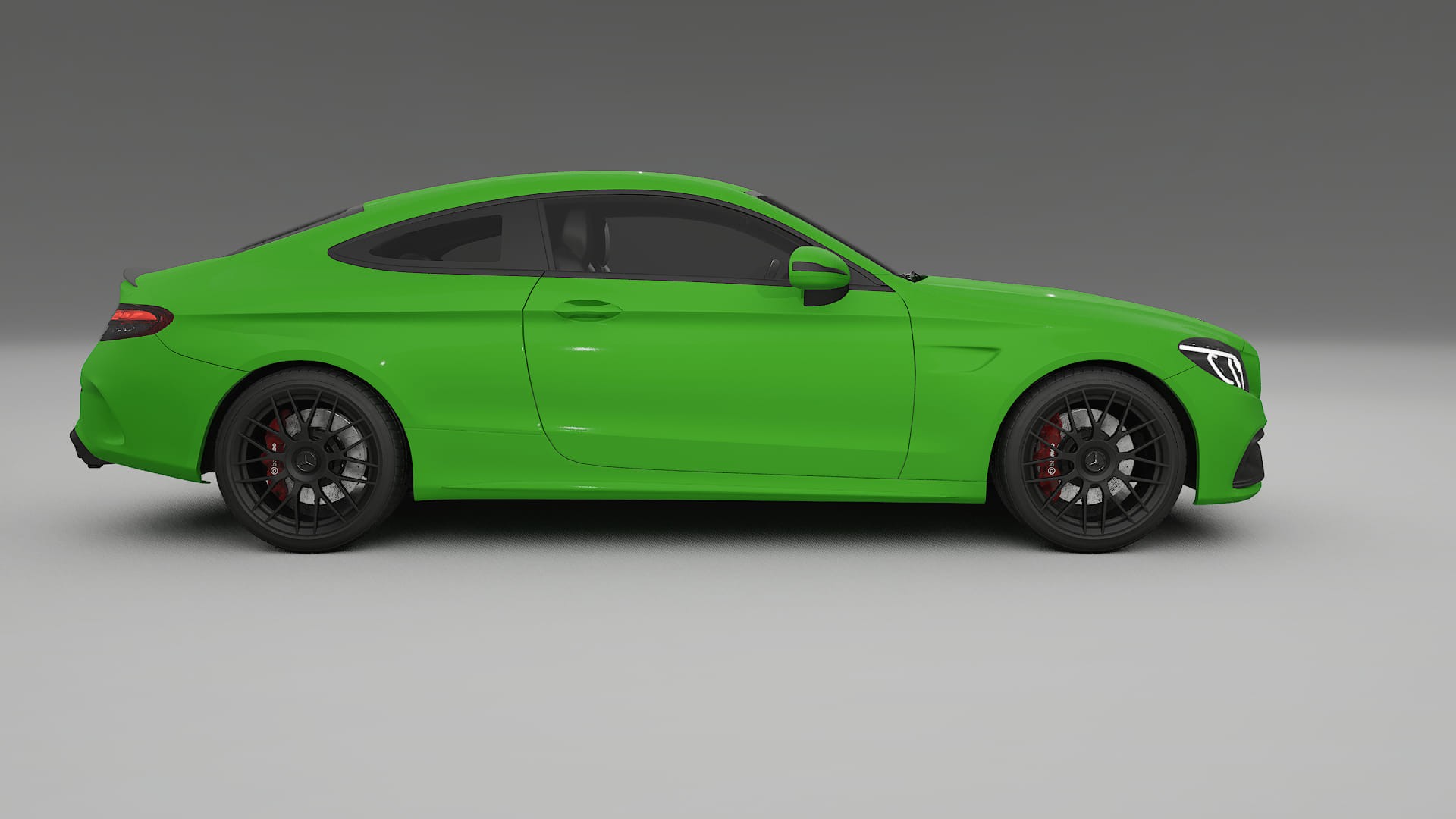 Mercedes C63 AMG W205 Coupe TPU Lackskyddsfilm | VENOM Färgskiftande PPF – Komplett Förskuret Kit