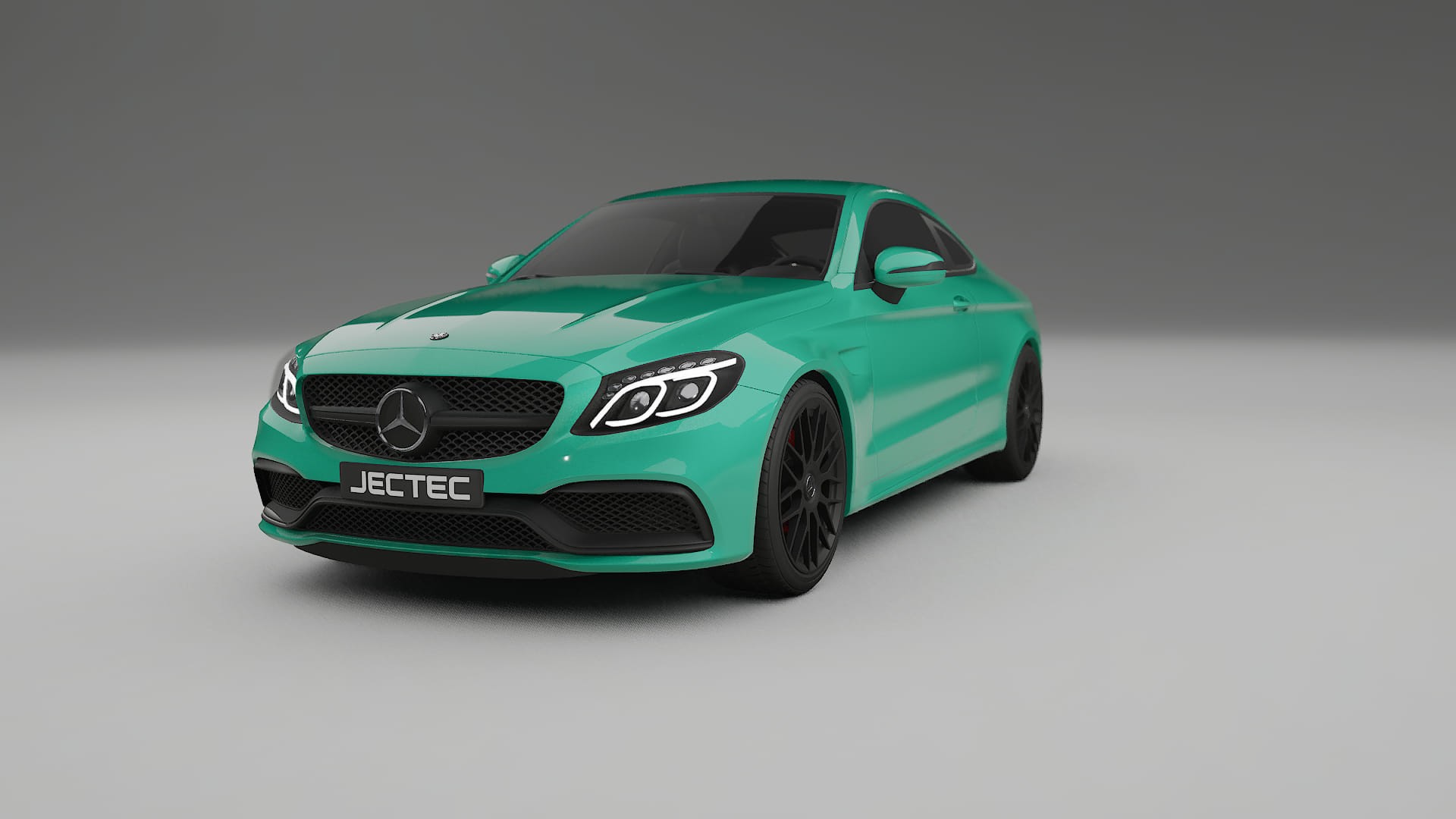Mercedes C63 AMG W205 Coupe TPU Lackskyddsfilm | JEWEL Färgskiftande PPF – Komplett Förskuret Kit