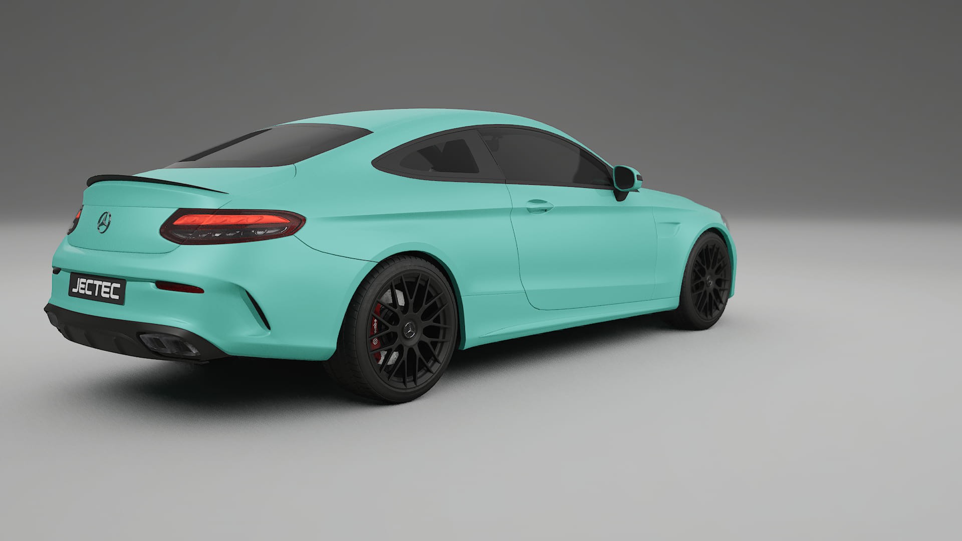 Mercedes C63 AMG W205 Coupe TPU Lackskyddsfilm | FROST Färgskiftande PPF – Komplett Förskuret Kit